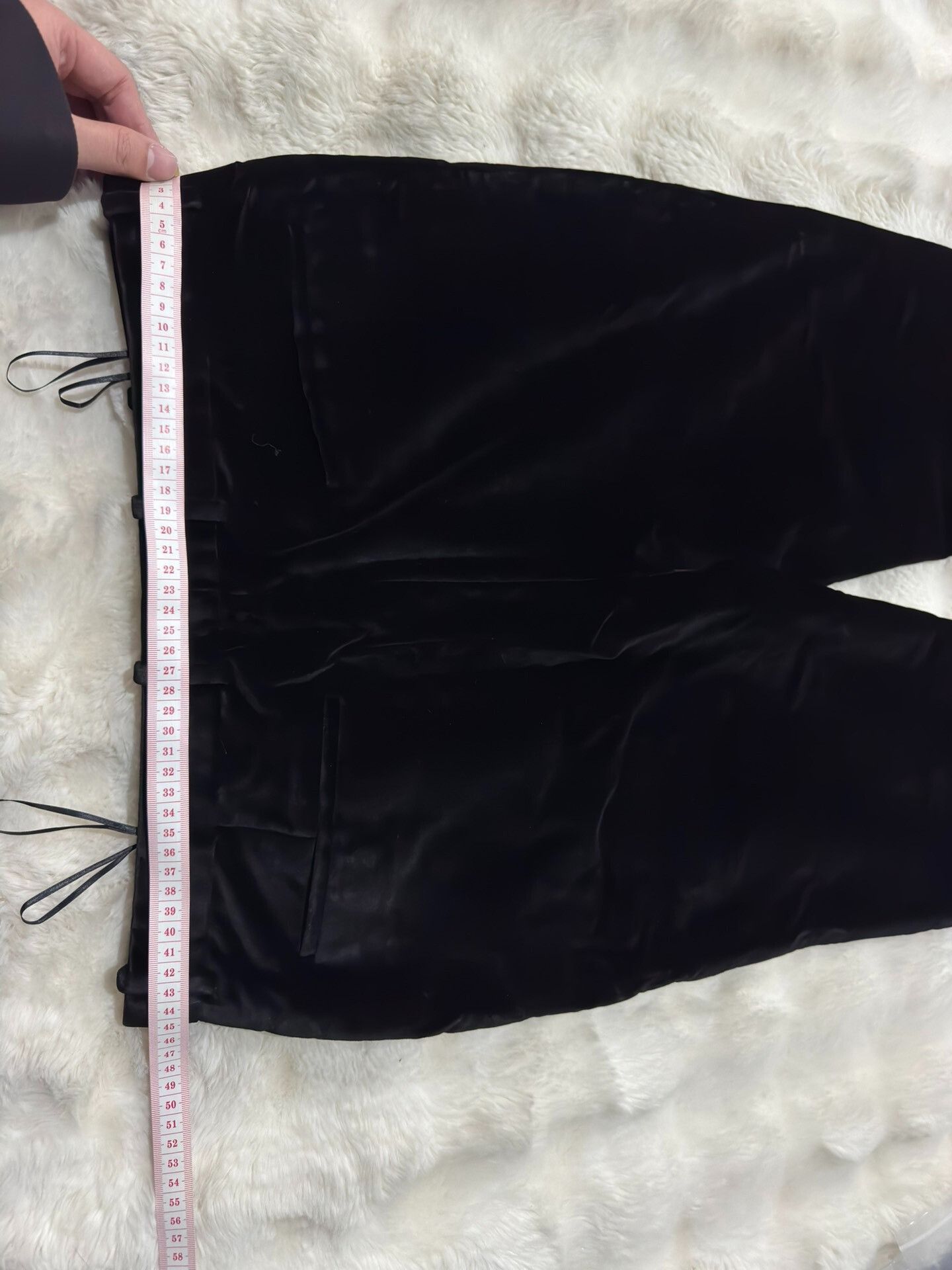 Saint Laurent Paris Saint Laurent 23 Show Velvet Smoking Trousers Size US 34 / EU 50 - 6 Thumbnail