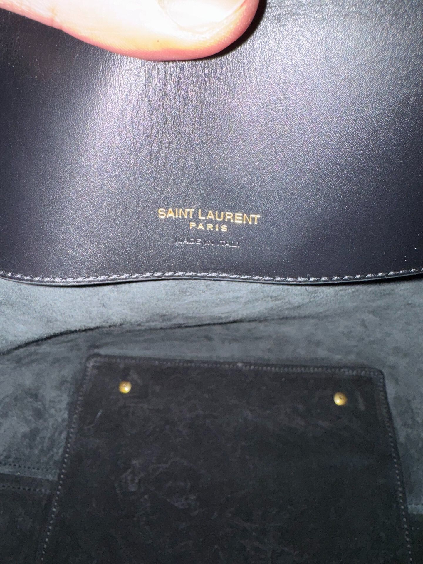 Yves Saint Laurent YSL Le37 Large Calfskin Bucket Hobo Size ONE SIZE - 8 Thumbnail