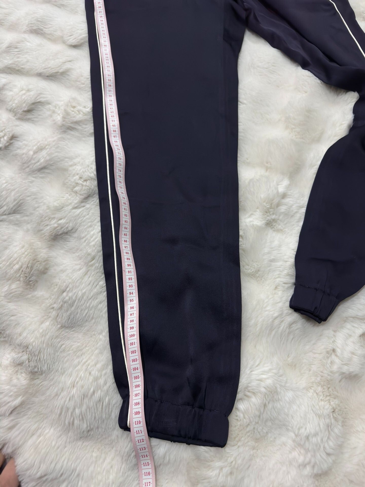 Saint Laurent Paris Saint Laurent YSL Navy Casual Trousers Size US 34 / EU 50 - 9 Thumbnail