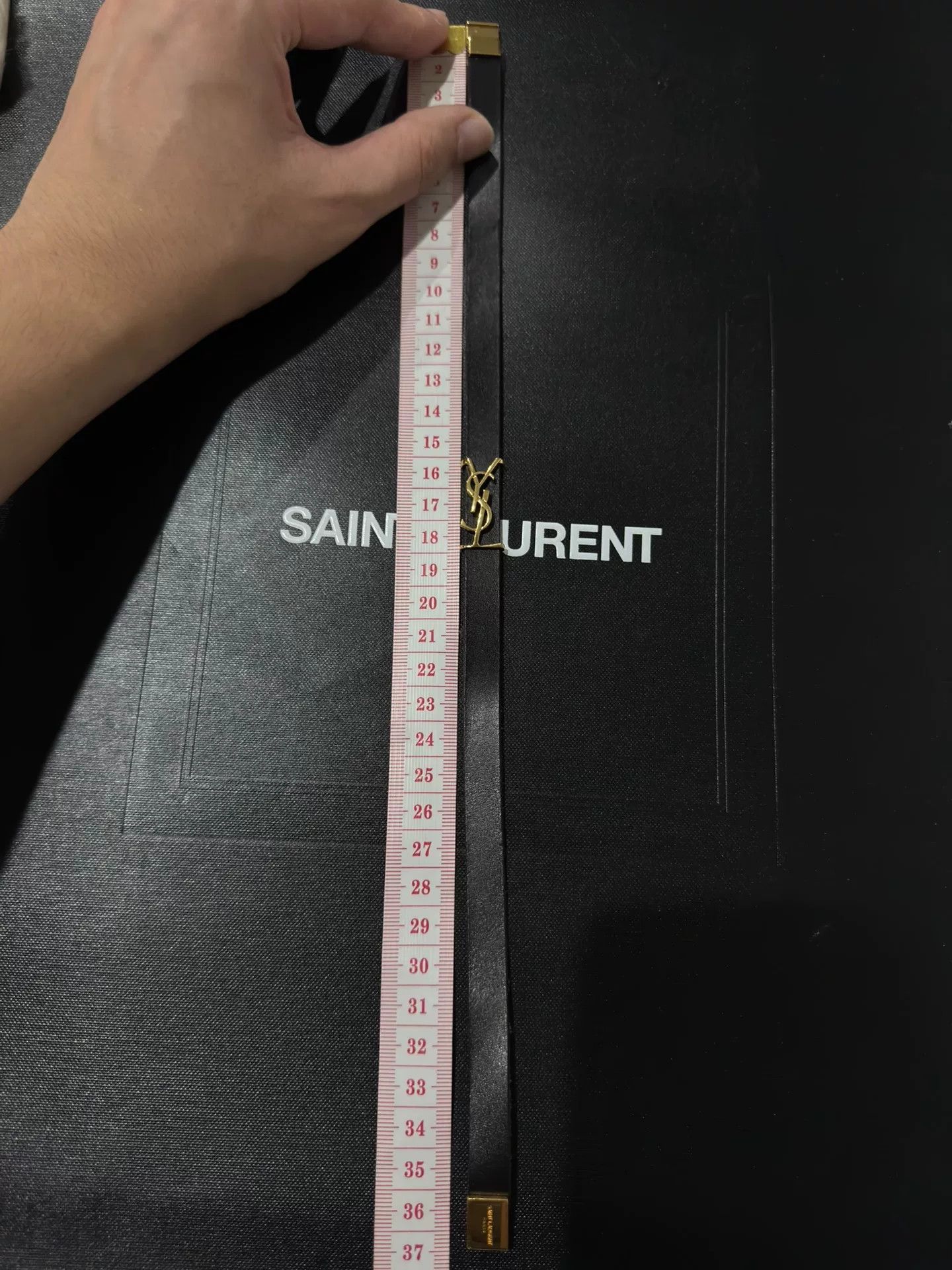 Saint Laurent Paris Saint Laurent YSL Gold Double Ring Bracelet Size ONE SIZE - 8 Thumbnail