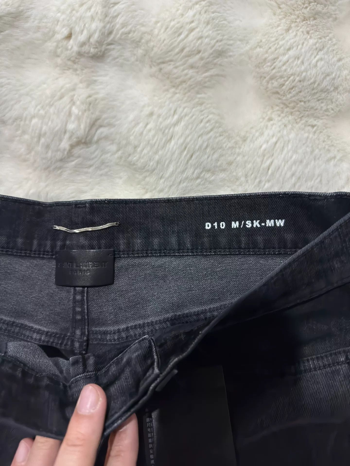 Saint Laurent Paris Saint Laurent SLP D10 Brush Glue Jeans Size US 29 - 4 Thumbnail