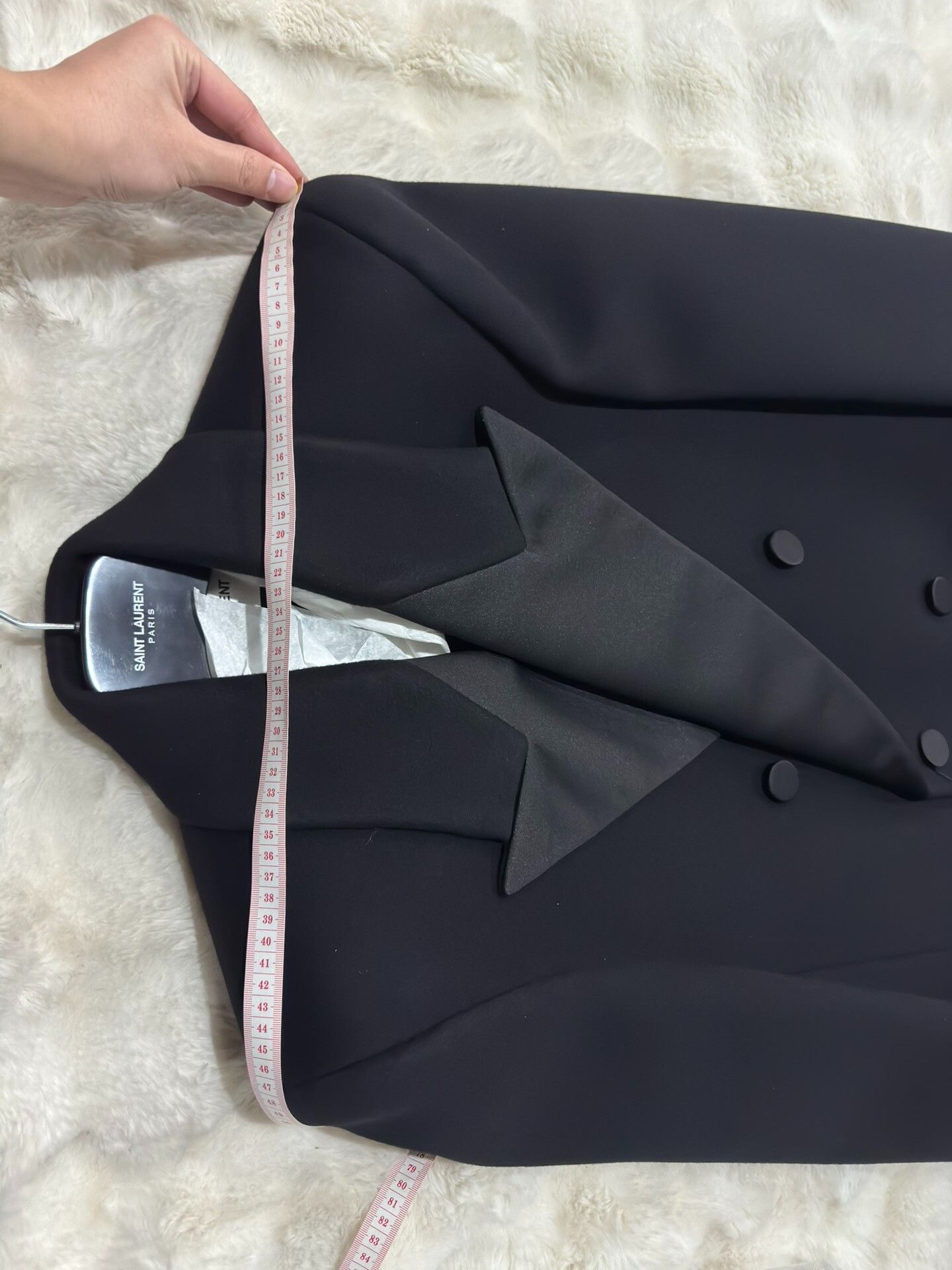 Saint Laurent Paris Saint Laurent New Runway Double-Breasted Wool Coat Size US S / EU 44-46 / 1 - 5 Thumbnail