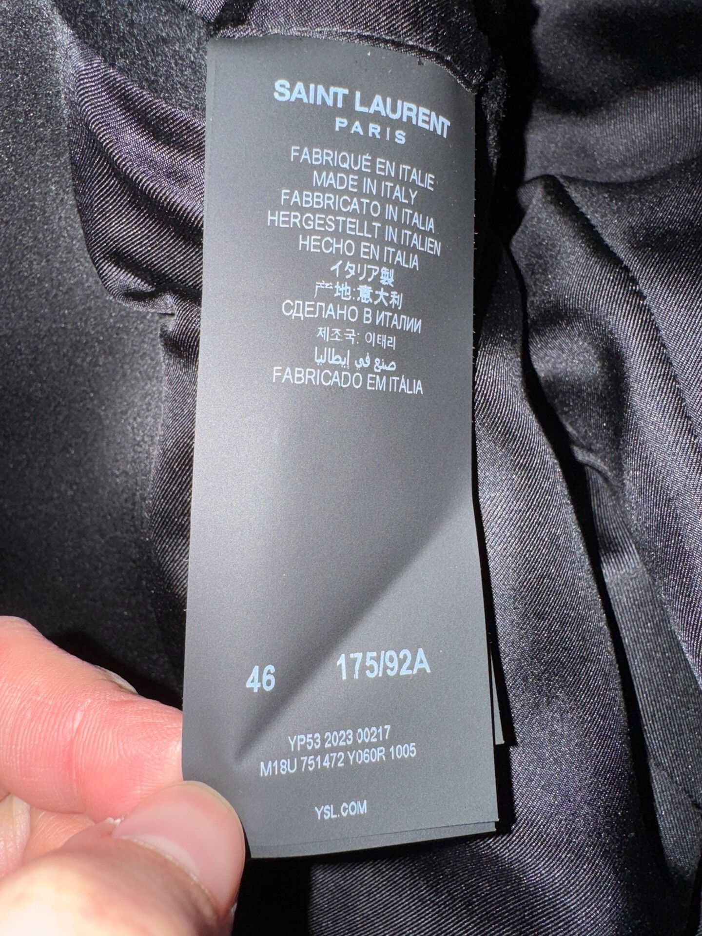 Saint Laurent Paris Saint Laurent New Runway Double-Breasted Wool Coat Size US S / EU 44-46 / 1 - 8 Thumbnail