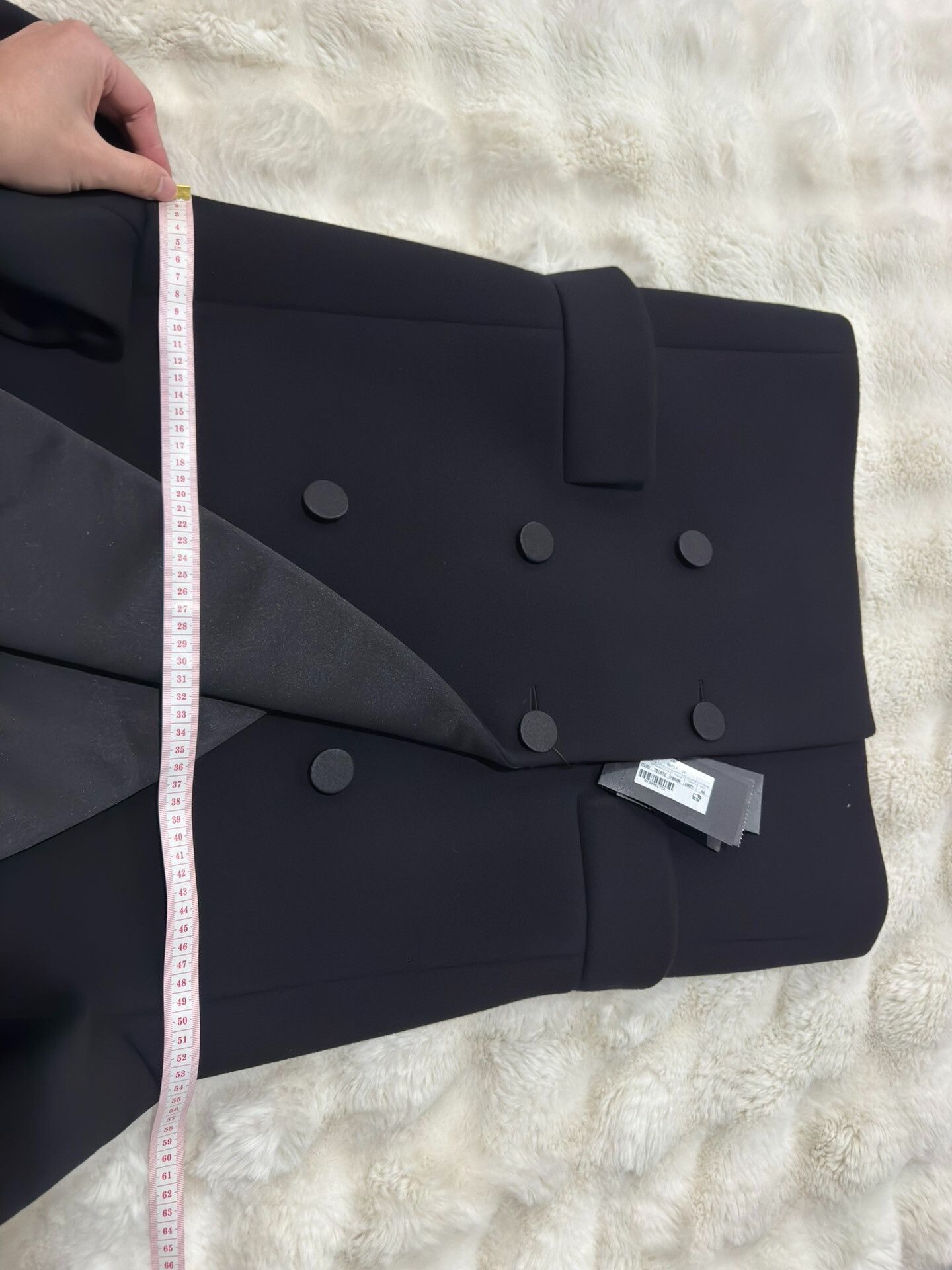 Saint Laurent Paris Saint Laurent New Runway Double-Breasted Wool Coat Size US S / EU 44-46 / 1 - 6 Thumbnail