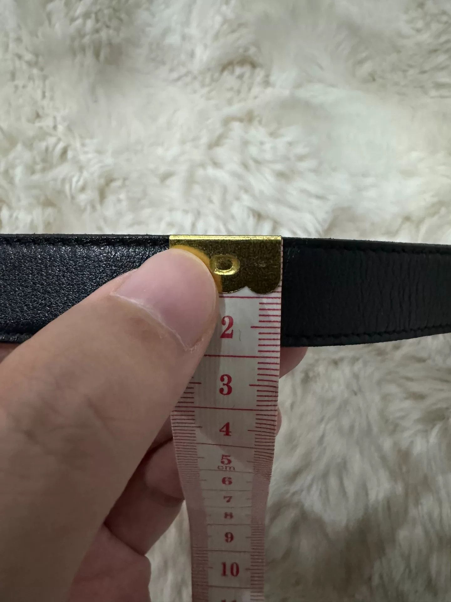 Yves Saint Laurent Saint Laurent YSL Black Silver Belt Size ONE SIZE - 6 Thumbnail