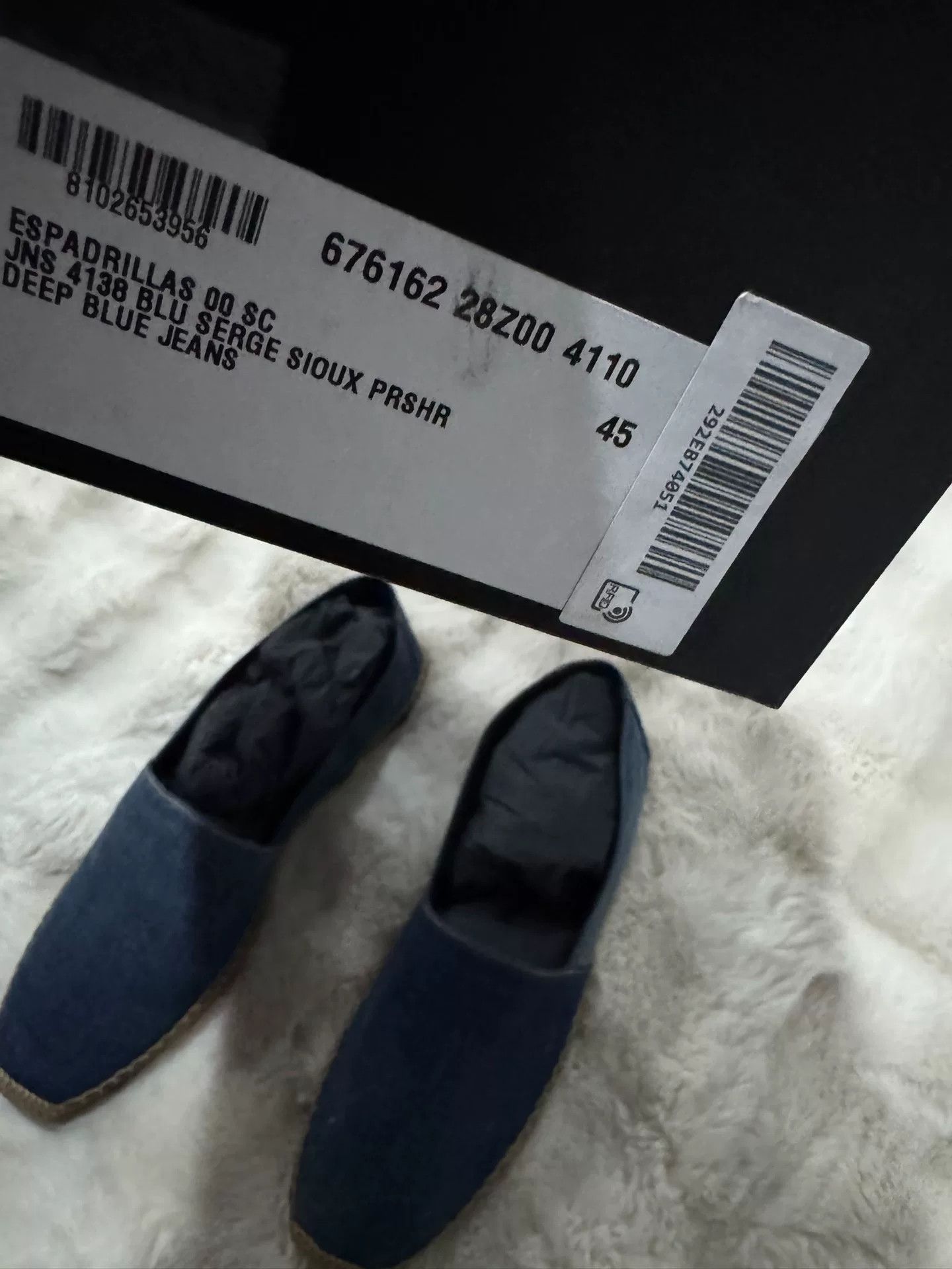Saint Laurent Paris Saint Laurent SLP Gold Logo Espadrilles Size US 11 / EU 44 - 7 Thumbnail