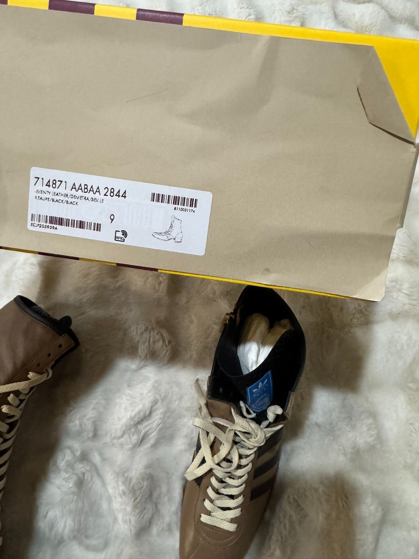 Gucci Gucci Collaborative Men's Lace-Up Boots Size US 10 / EU 43 - 8 Thumbnail