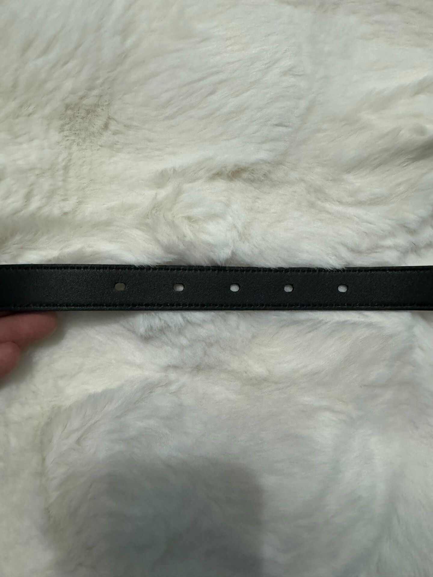 Saint Laurent Paris Saint Laurent YSL Leather Belt Size ONE SIZE - 5 Thumbnail