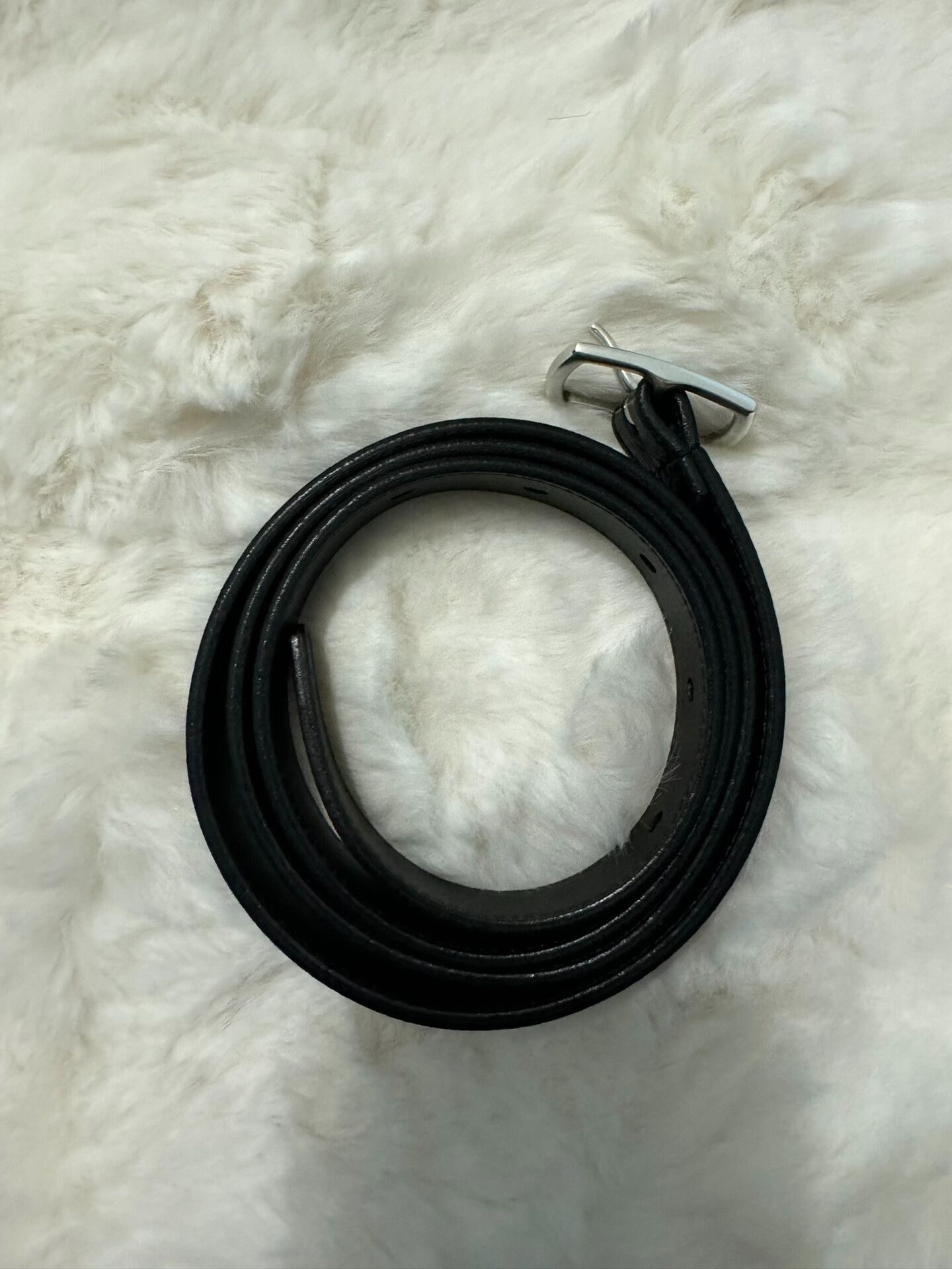 Saint Laurent Paris Saint Laurent YSL Leather Belt Size ONE SIZE - 8 Thumbnail