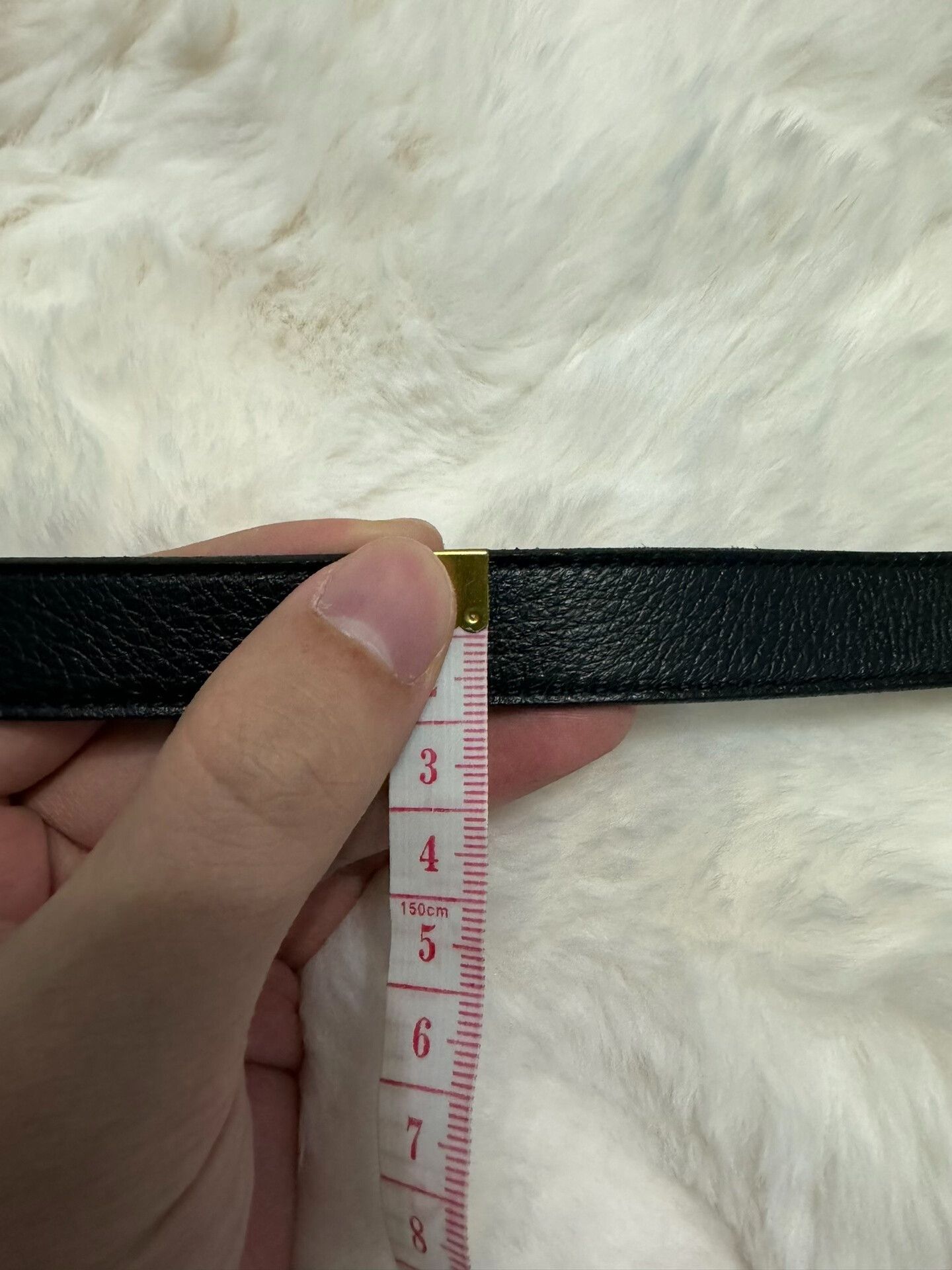 Saint Laurent Paris Saint Laurent YSL Leather Belt Size ONE SIZE - 9 Thumbnail