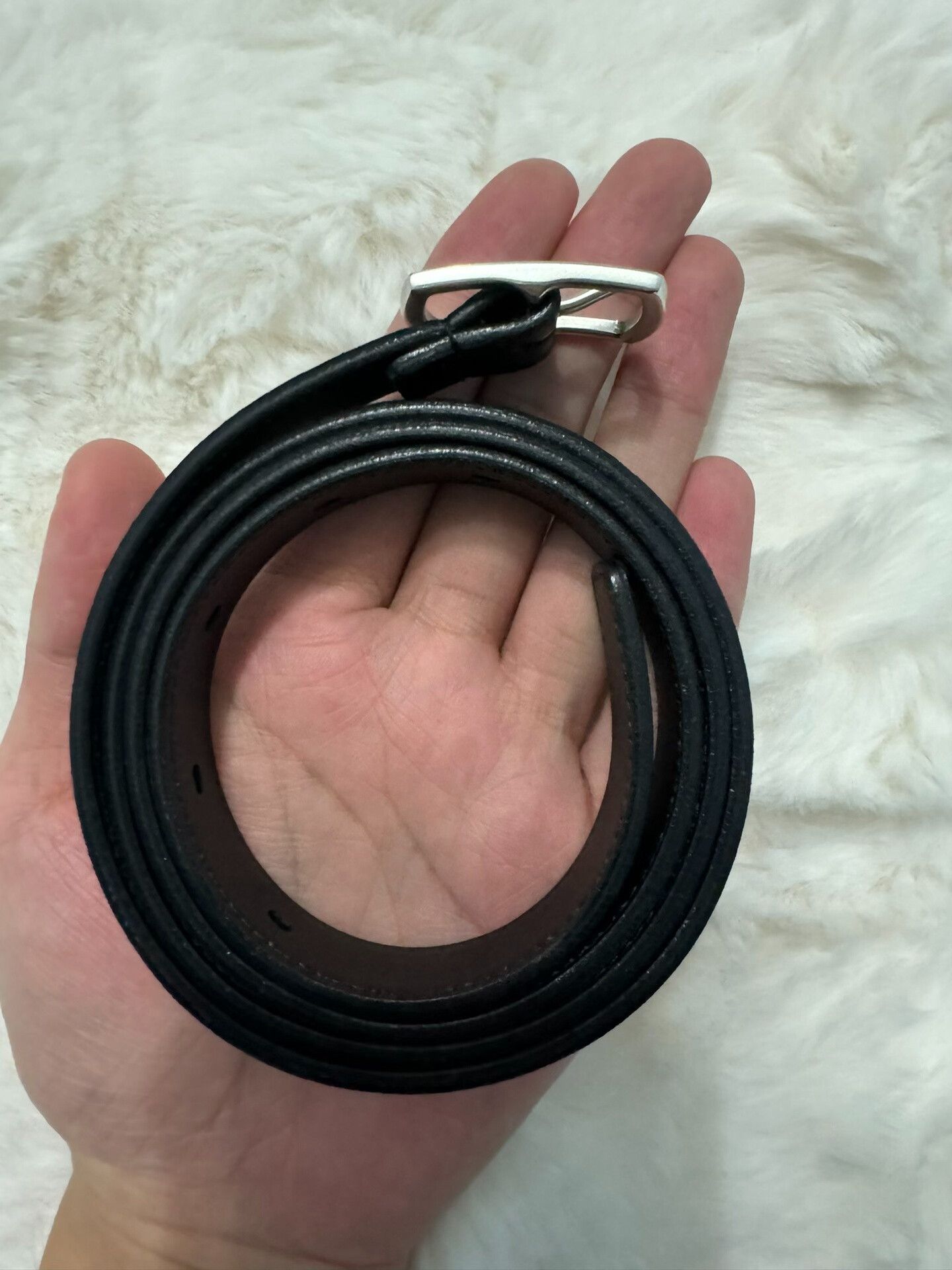 Saint Laurent Paris Saint Laurent YSL Leather Belt Size ONE SIZE - 7 Thumbnail