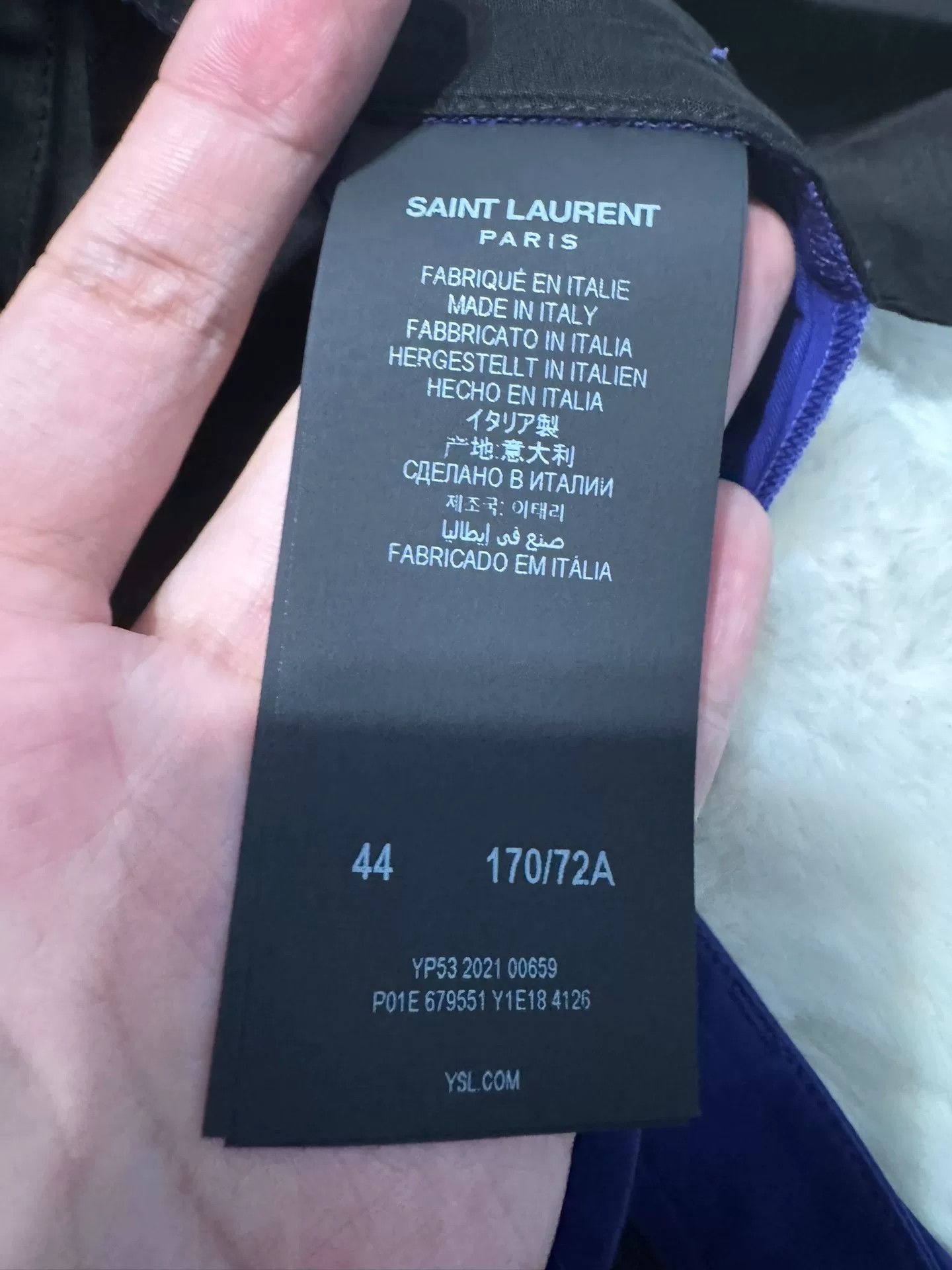 Saint Laurent Paris Saint Laurent Men's Casual Trousers Size US 28 / EU 44 - 4 Thumbnail