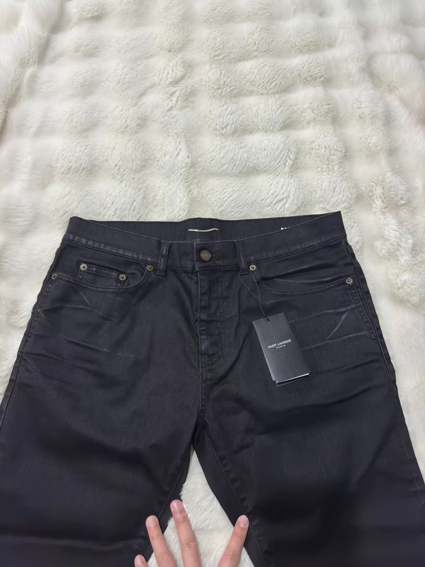 Saint Laurent Paris Saint Laurent SLP 23 Show New Jeans Size US 34 / EU 50 - 3 Thumbnail
