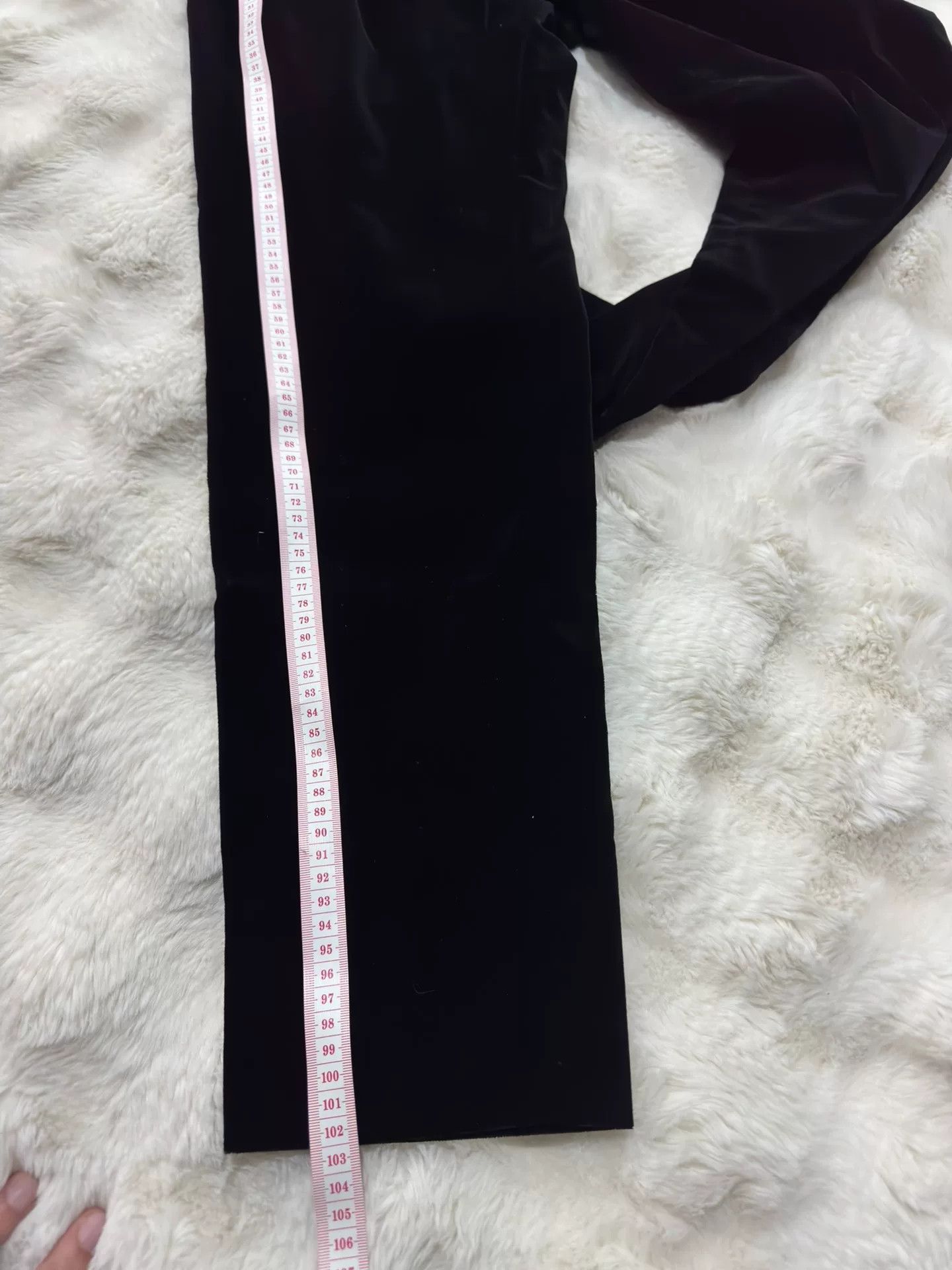 Saint Laurent Paris Saint Laurent Men's Slim Velvet Trousers Size US 30 / EU 46 - 8 Thumbnail