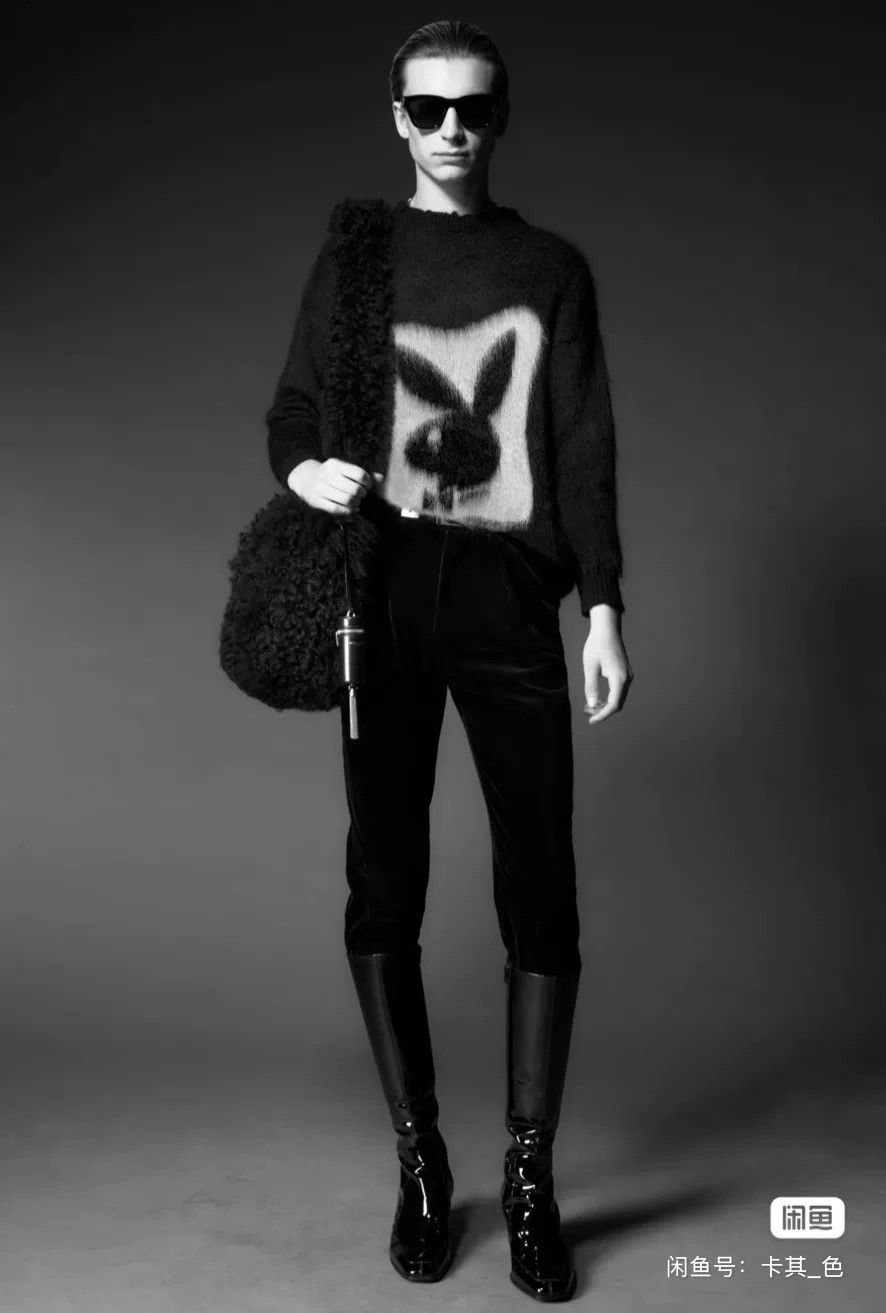 Saint Laurent Paris Saint Laurent Men's Slim Velvet Trousers Size US 30 / EU 46 - 2 Thumbnail