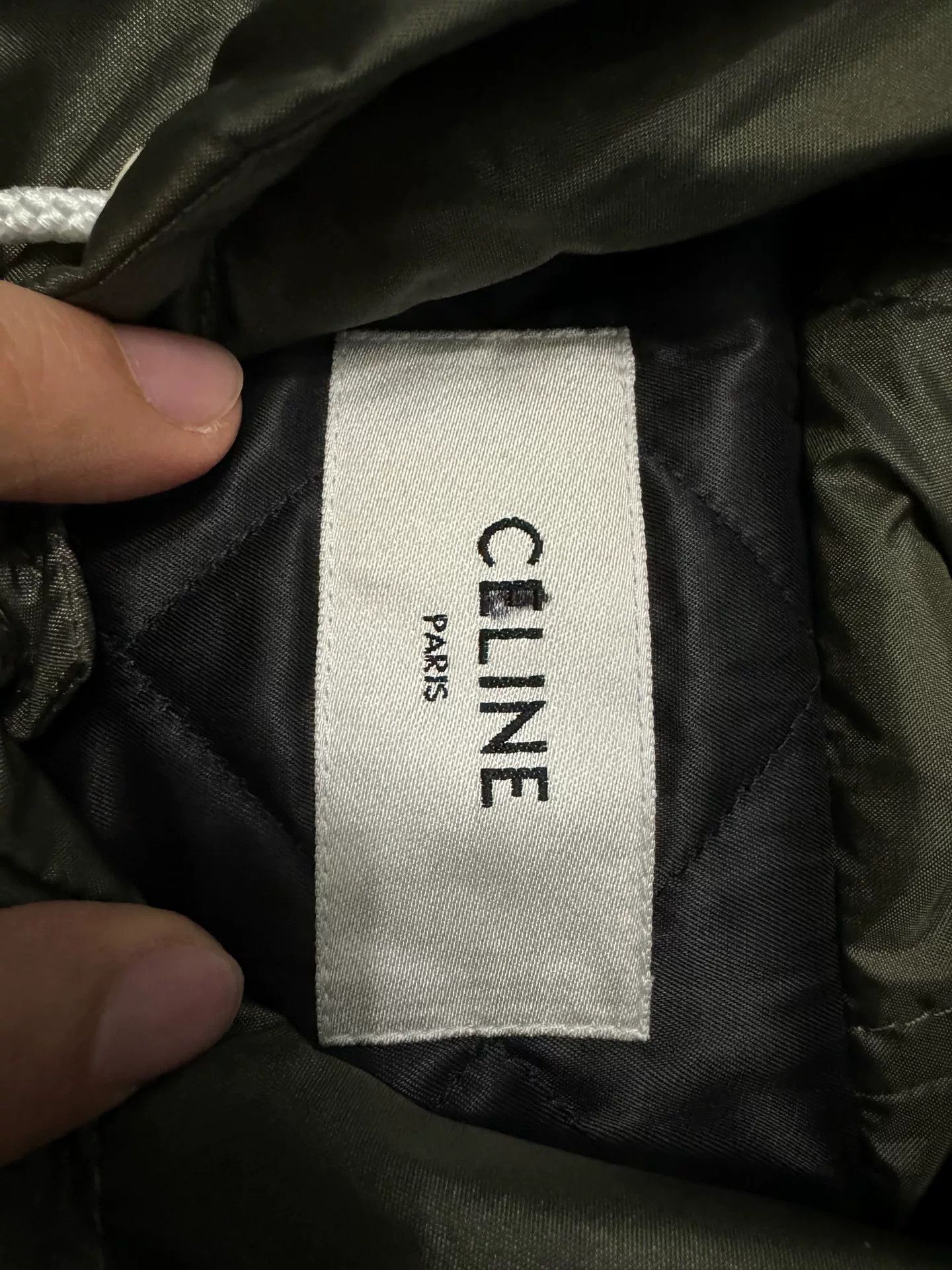 Celine Celine Gothic Logo Baseball Jacket Size US M / EU 48-50 / 2 - 2 Thumbnail