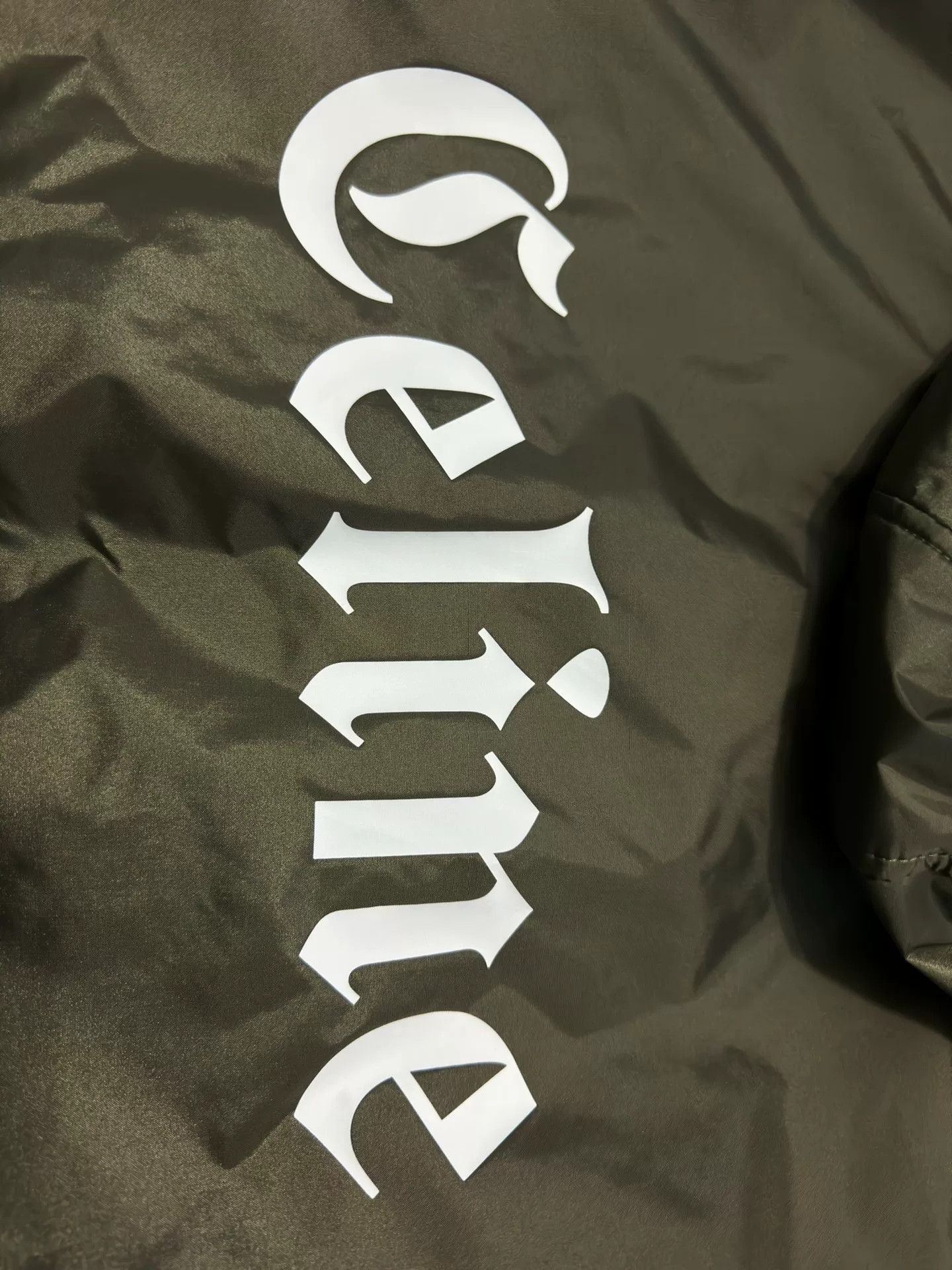 Celine Celine Gothic Logo Baseball Jacket Size US M / EU 48-50 / 2 - 5 Thumbnail