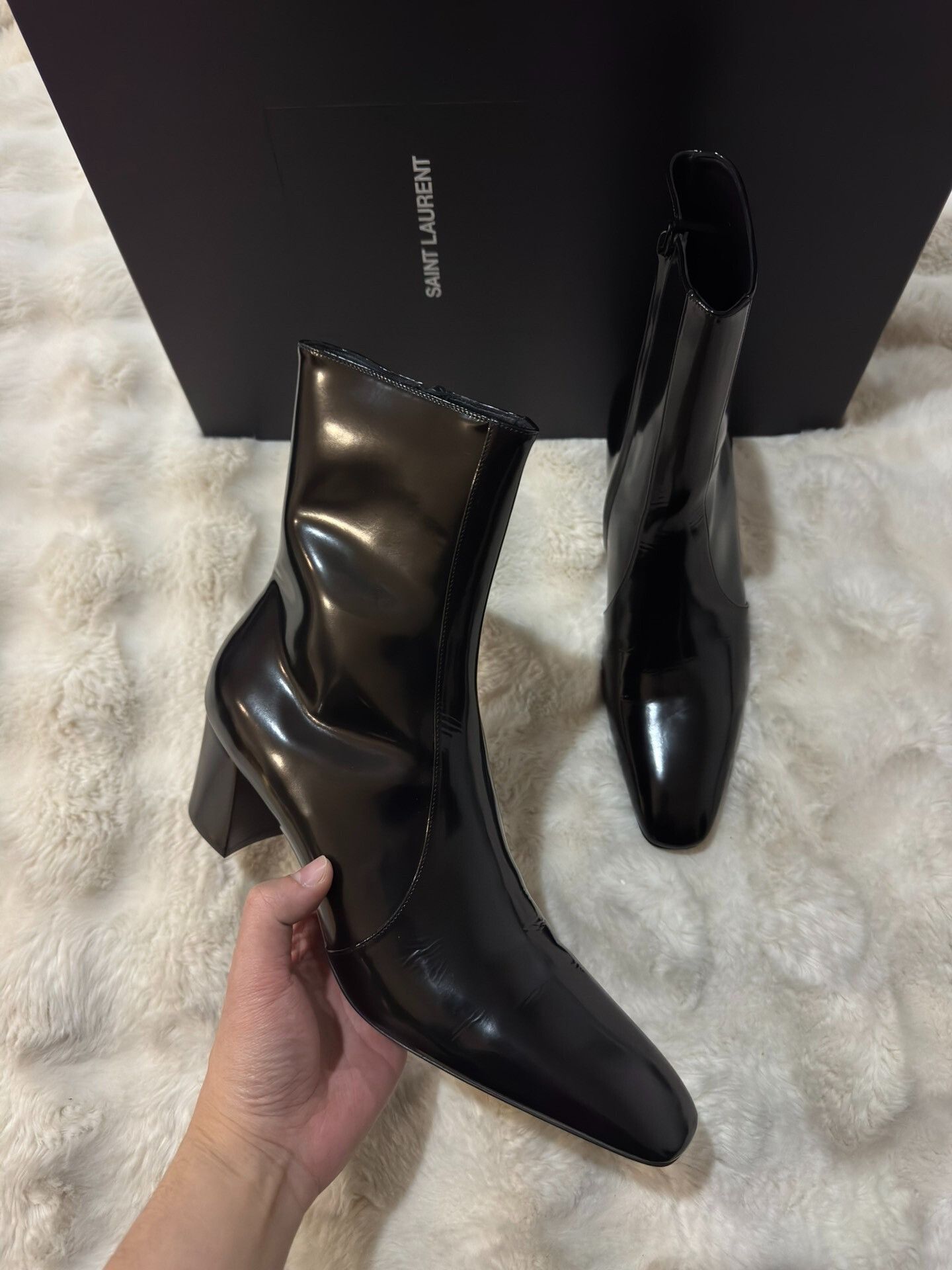Saint Laurent Paris Saint Laurent YSL XIV 2023 Runway Men's Boots Size US 10 / EU 43 - 4 Thumbnail