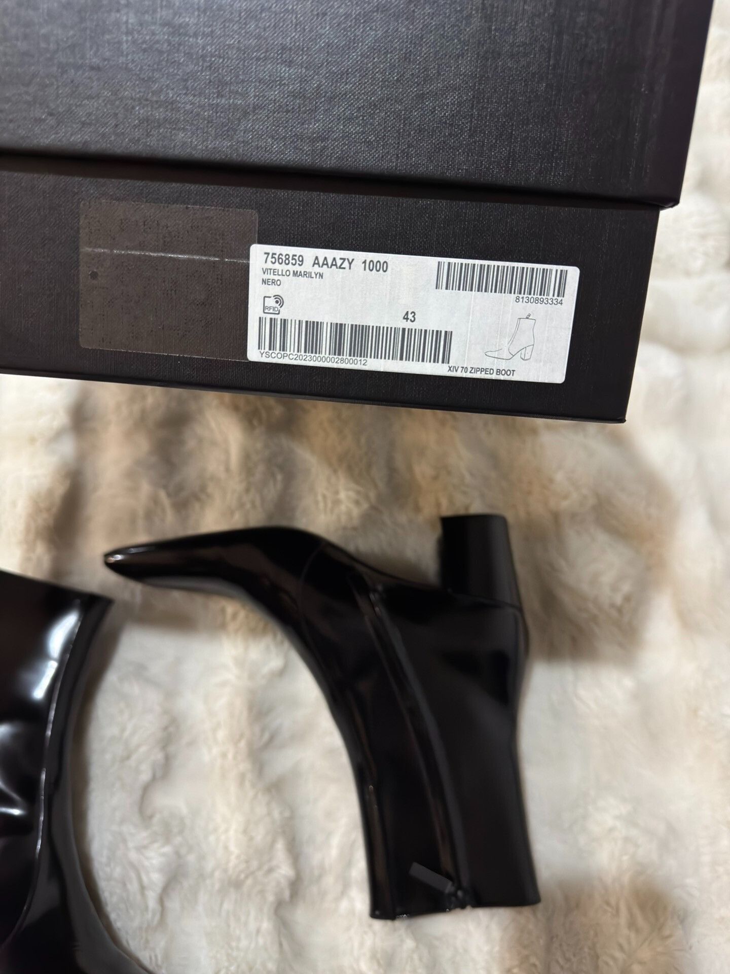 Saint Laurent Paris Saint Laurent YSL XIV 2023 Runway Men's Boots Size US 10 / EU 43 - 8 Thumbnail