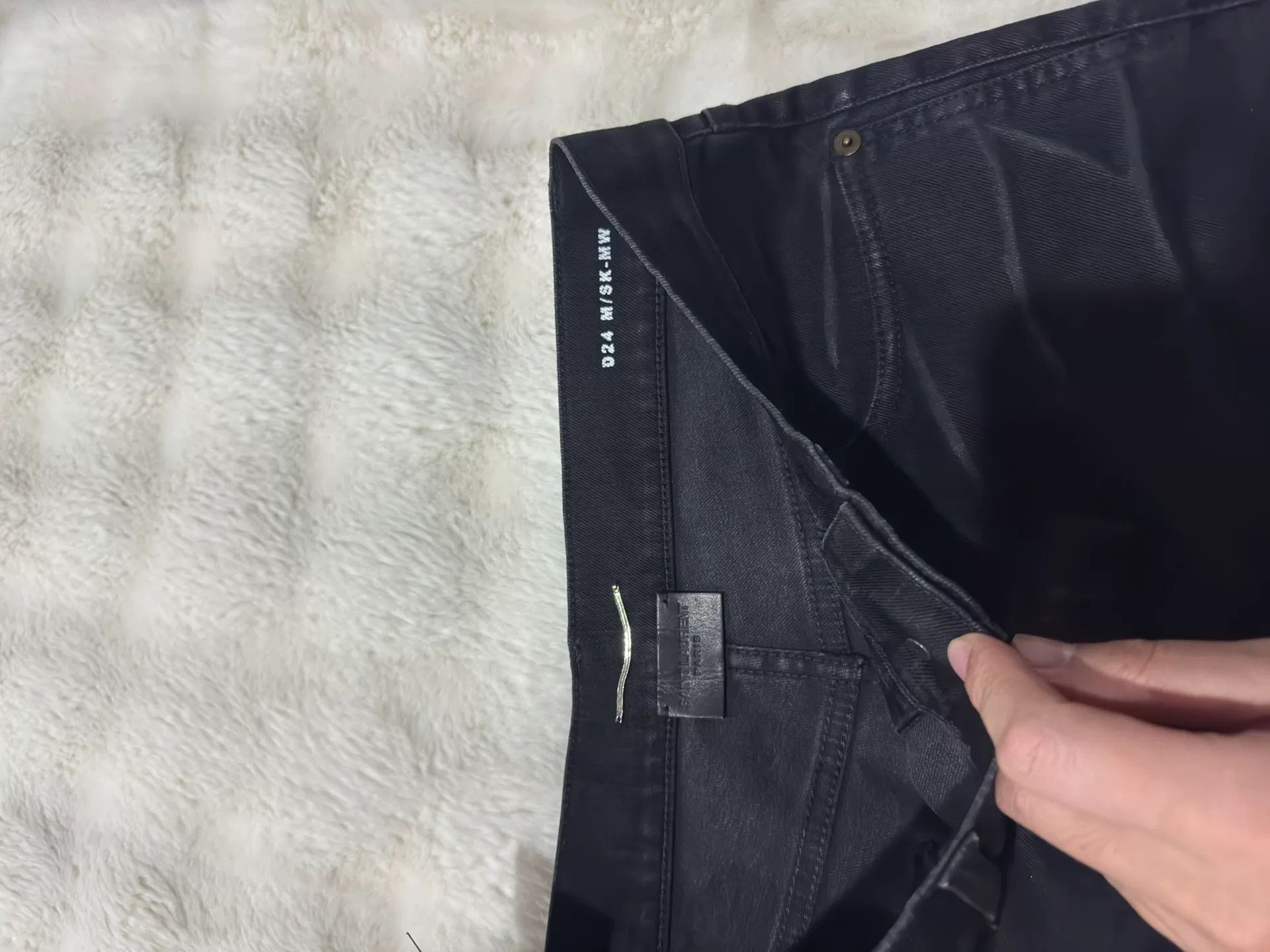 Saint Laurent Paris Saint Laurent D24 Men's Jeans Size US 30 / EU 46 - 4 Thumbnail