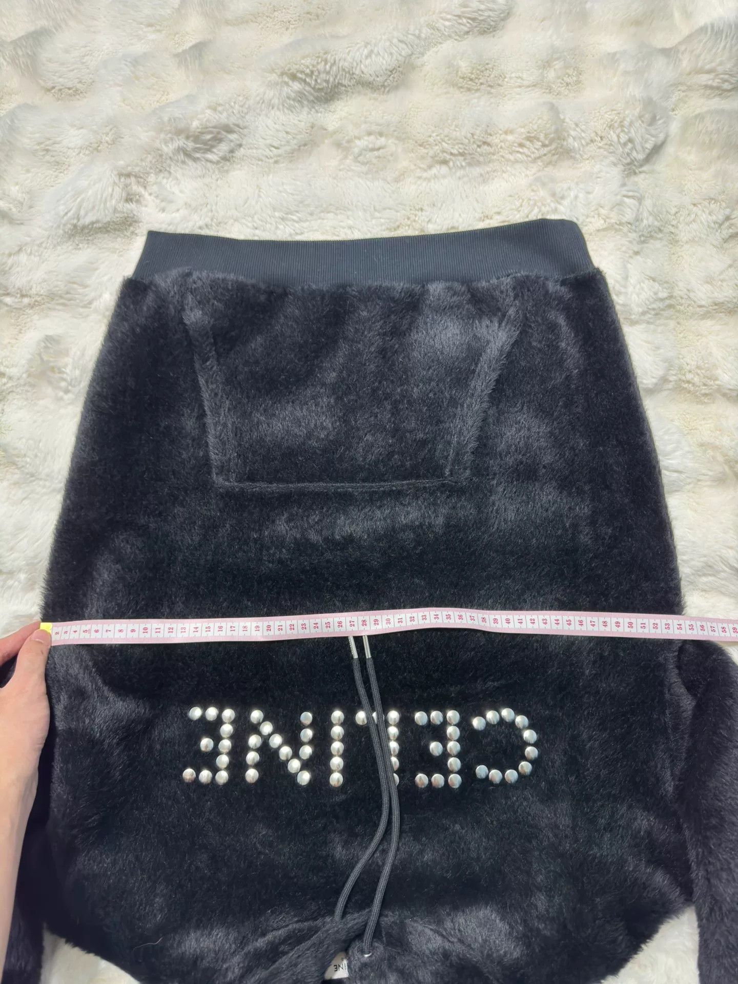 Celine Celine Logo Fleece Studded Sweatshirt XS Size XS / US 0-2 / IT 36-38 - 4 Thumbnail
