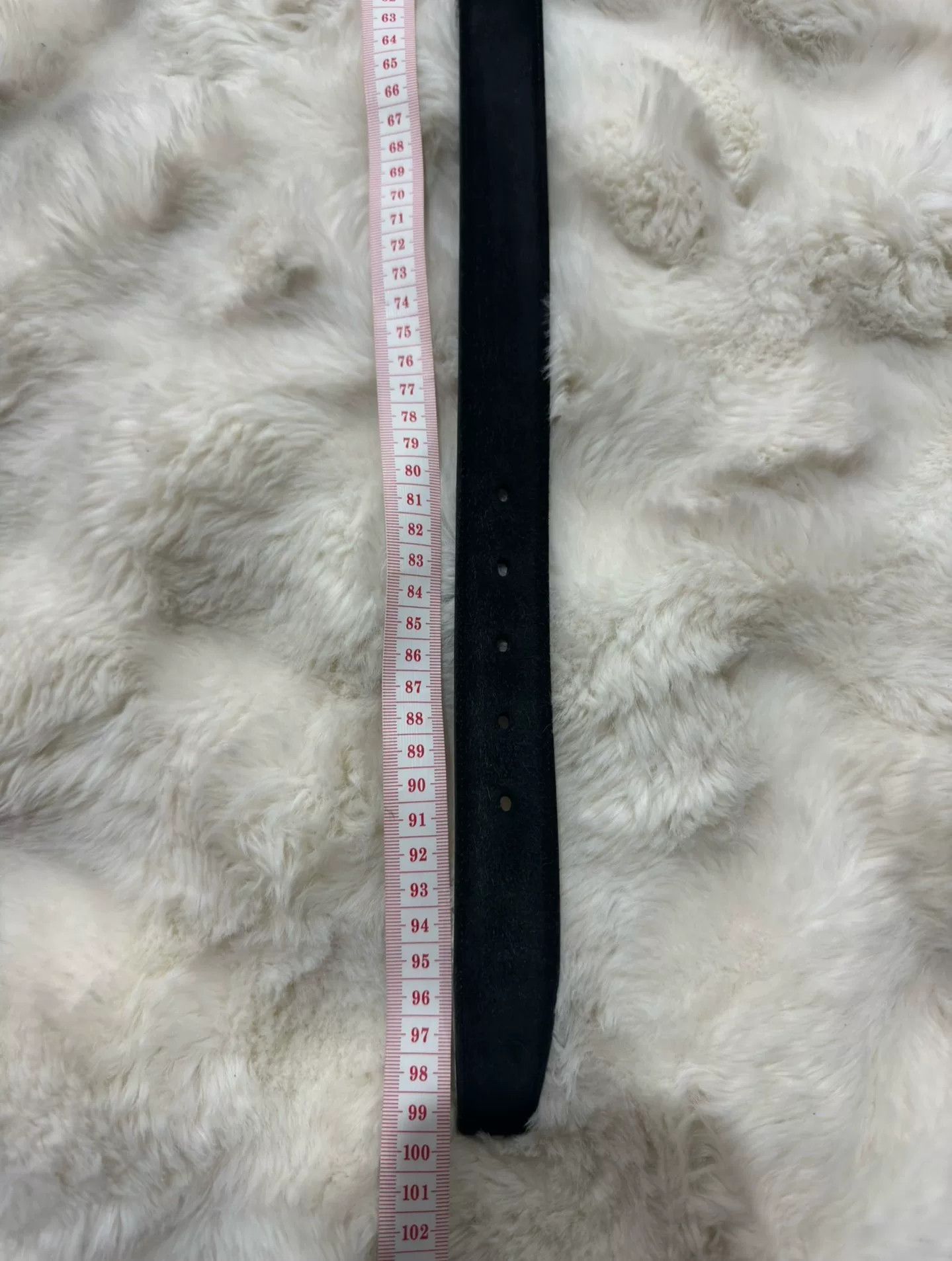 Saint Laurent Paris Saint Laurent YSL Suede Logo Belt Size ONE SIZE - 9 Thumbnail