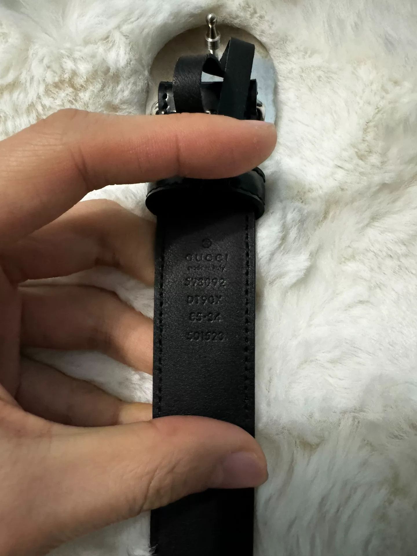 Gucci Gucci New Belt Size 85 Size ONE SIZE - 3 Thumbnail