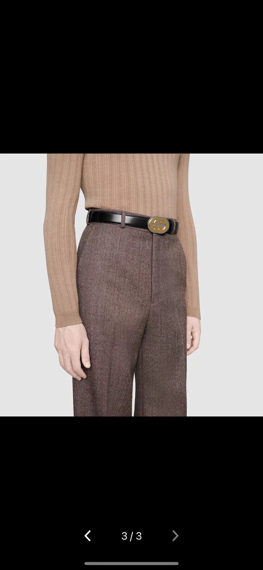 Gucci Gucci New Belt Size 85 Size ONE SIZE - 9 Thumbnail