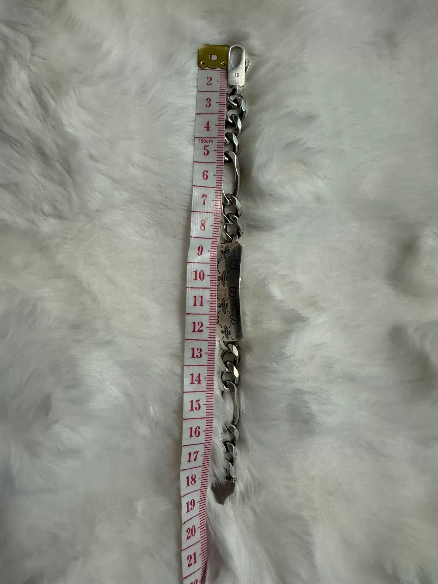 Gucci Gucci New Double G Silver Bracelet Size ONE SIZE - 5 Thumbnail