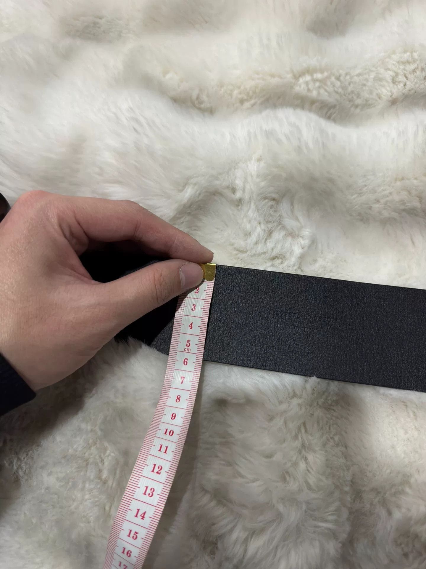 Yves Saint Laurent Saint Laurent YSL Black Gold Belt Size 80 Size ONE SIZE - 7 Thumbnail