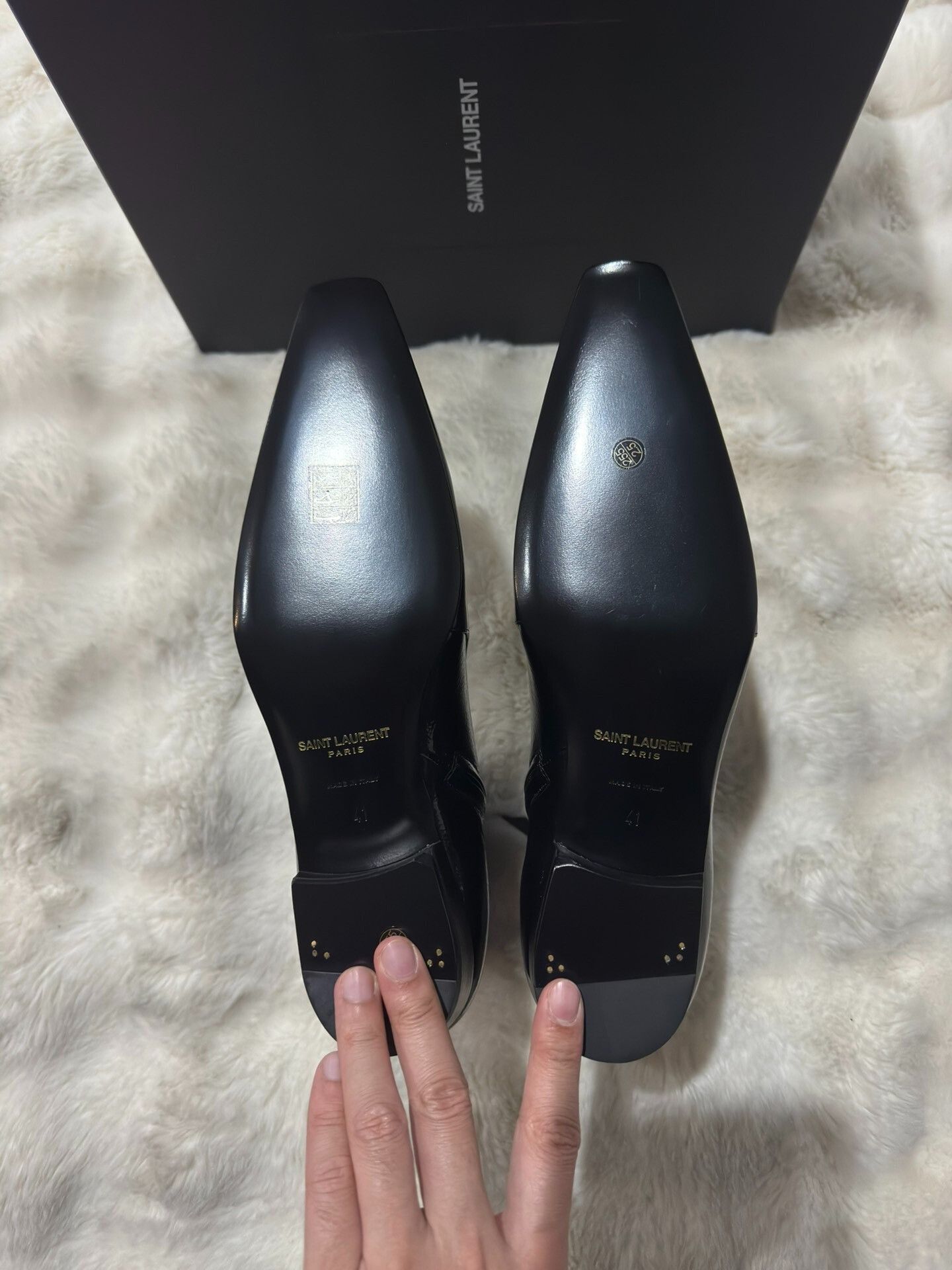 Saint Laurent Paris Saint Laurent RAINER Pleated Boots Size US 8 / EU 41 - 6 Thumbnail