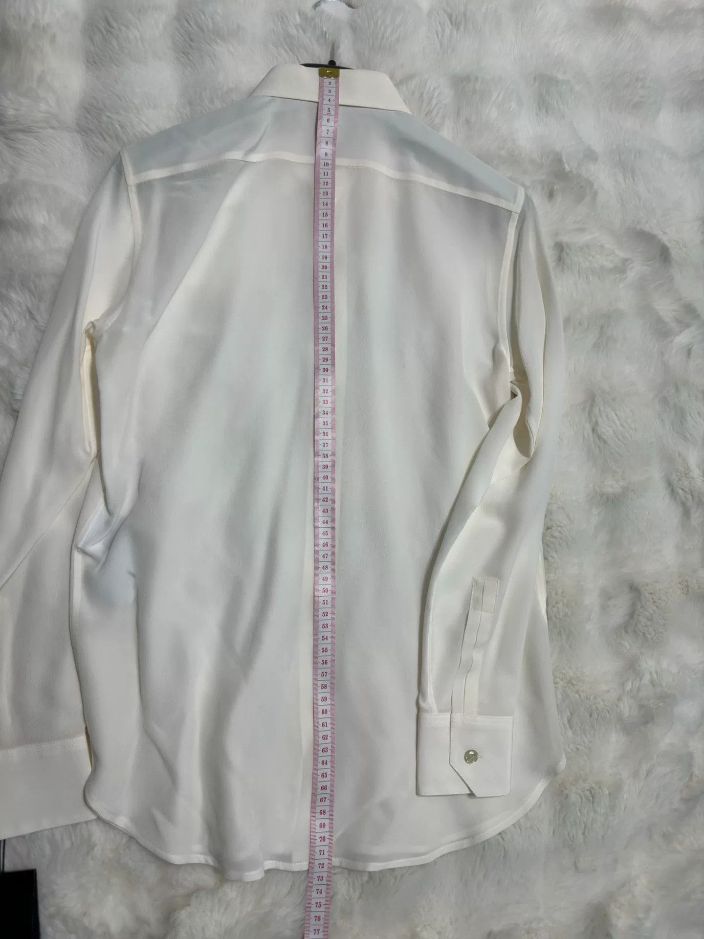Saint Laurent Paris Saint Laurent Runway Silk Shirt Size XS / US 0-2 / IT 36-38 - 9 Thumbnail