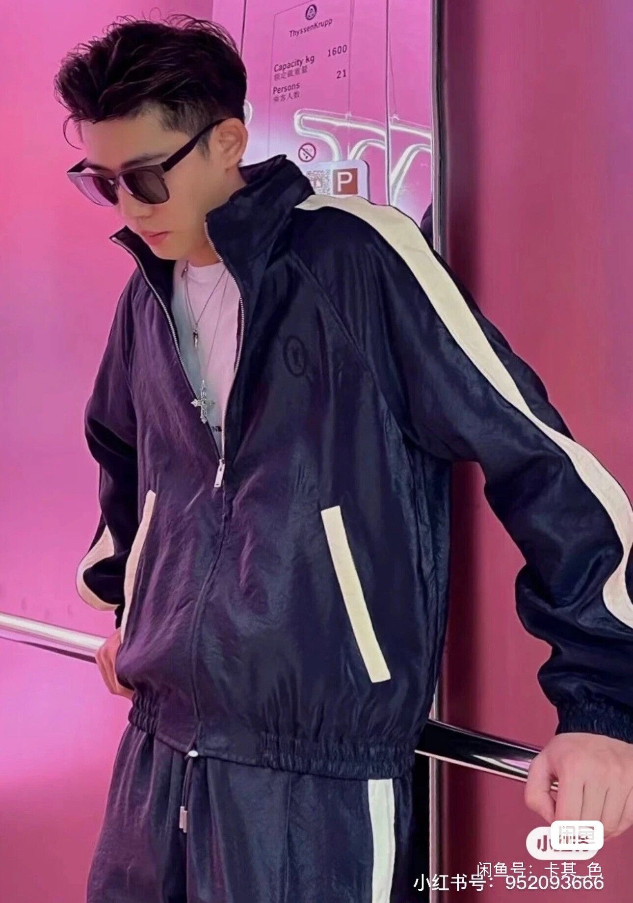 Saint Laurent Paris Saint Laurent SLP Black White Wrinkled Jacket Size US M / EU 48-50 / 2 - 2 Thumbnail