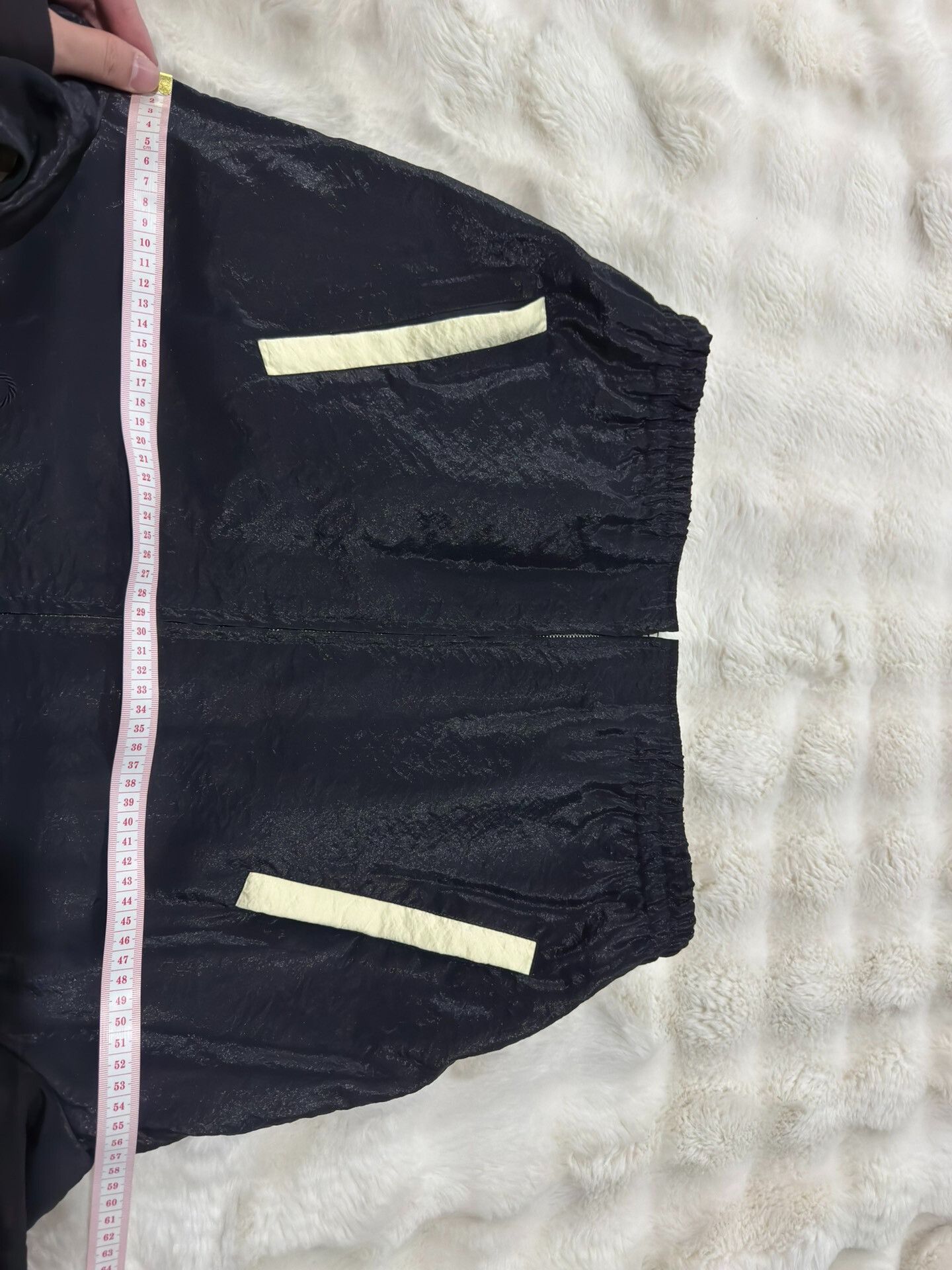 Saint Laurent Paris Saint Laurent SLP Black White Wrinkled Jacket Size US M / EU 48-50 / 2 - 8 Thumbnail