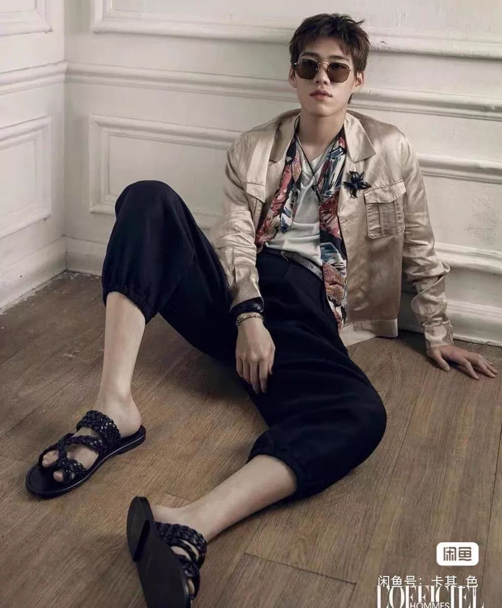 Saint Laurent Paris Saint Laurent Woven Slipper Sandals Size US 7 / EU 40 - 2 Thumbnail