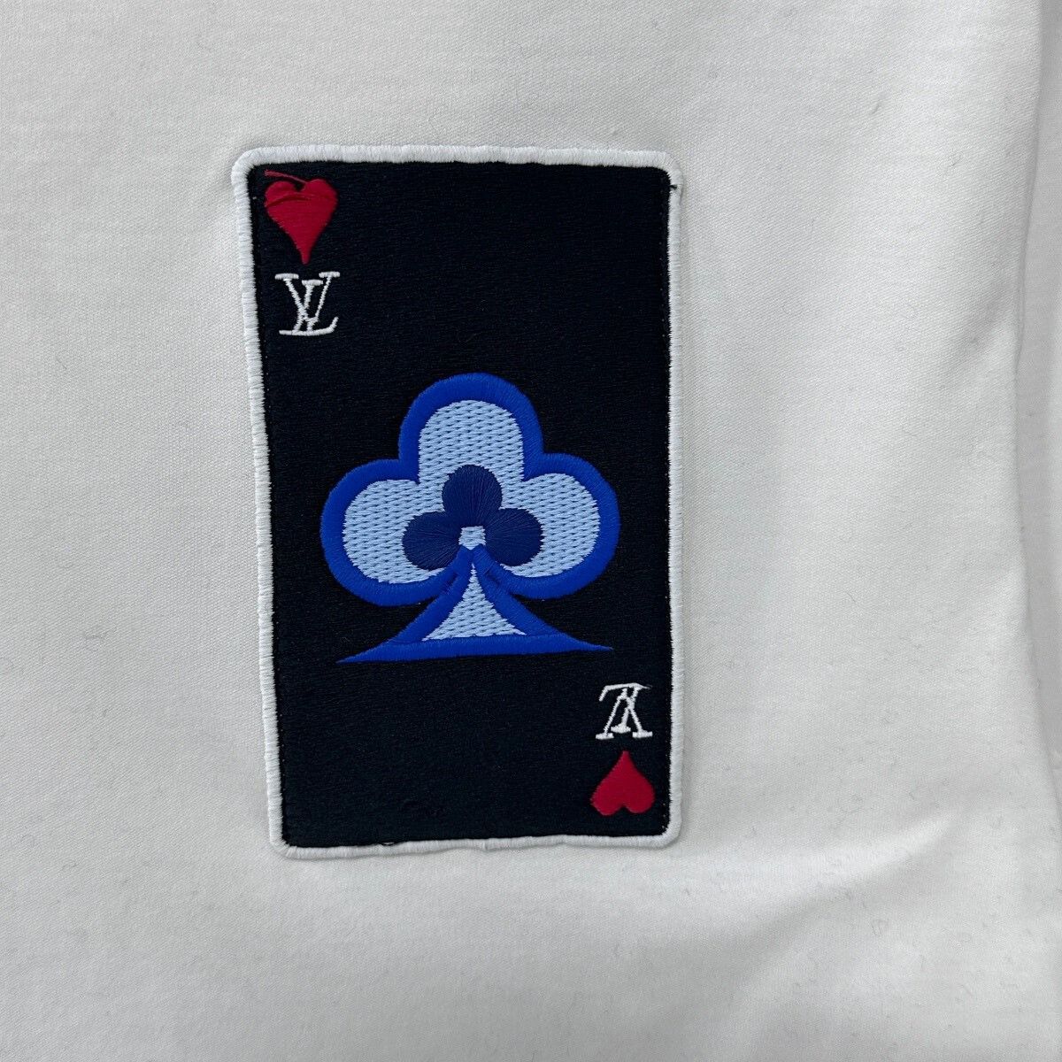 Louis Vuitton Louis Vuitton Poker Logo Short-Sleeve T-Shirt Size US M / EU 48-50 / 2 - 2 Thumbnail