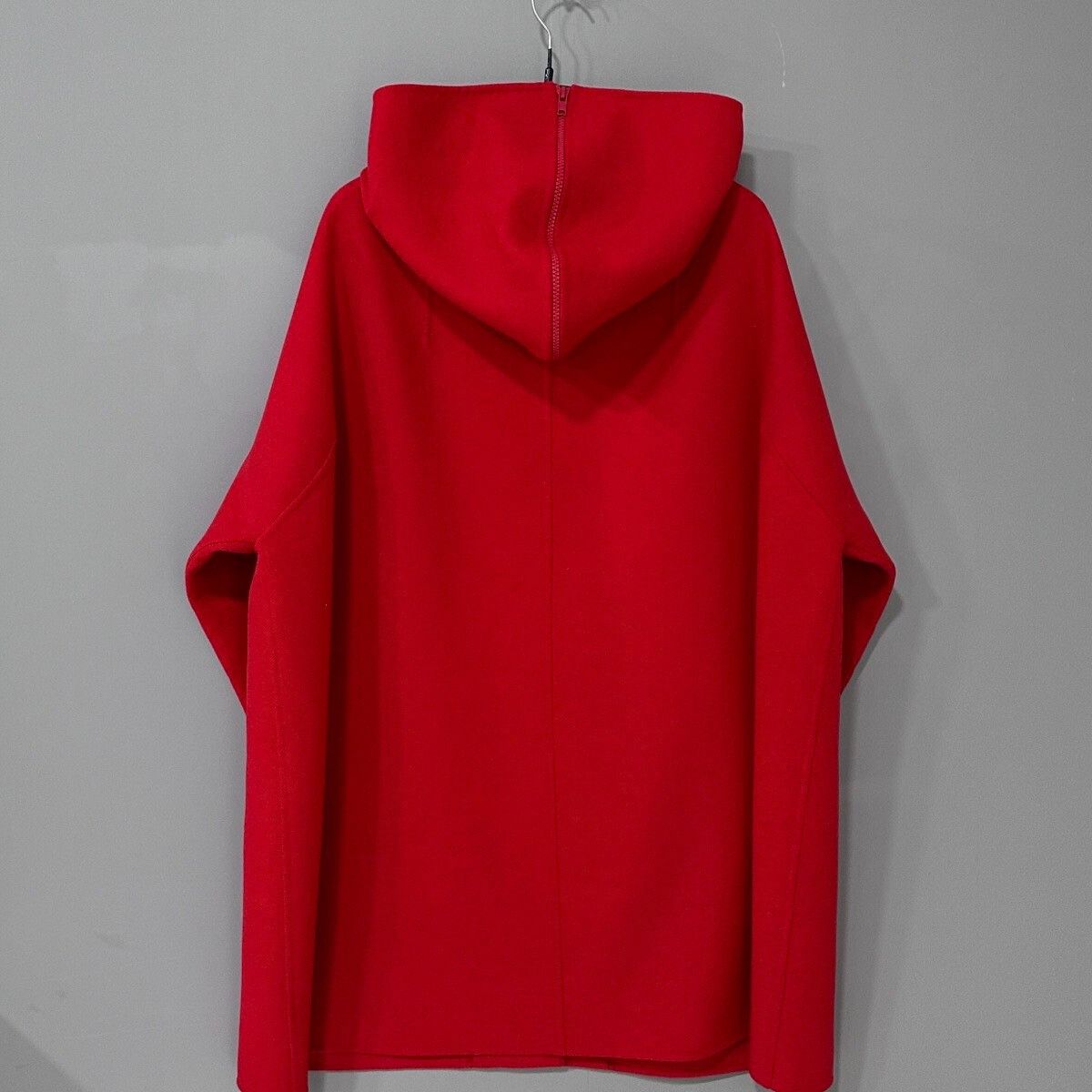Dior Dior Red Hooded Cape Coat Size XS / US 0-2 / IT 36-38 - 3 Thumbnail