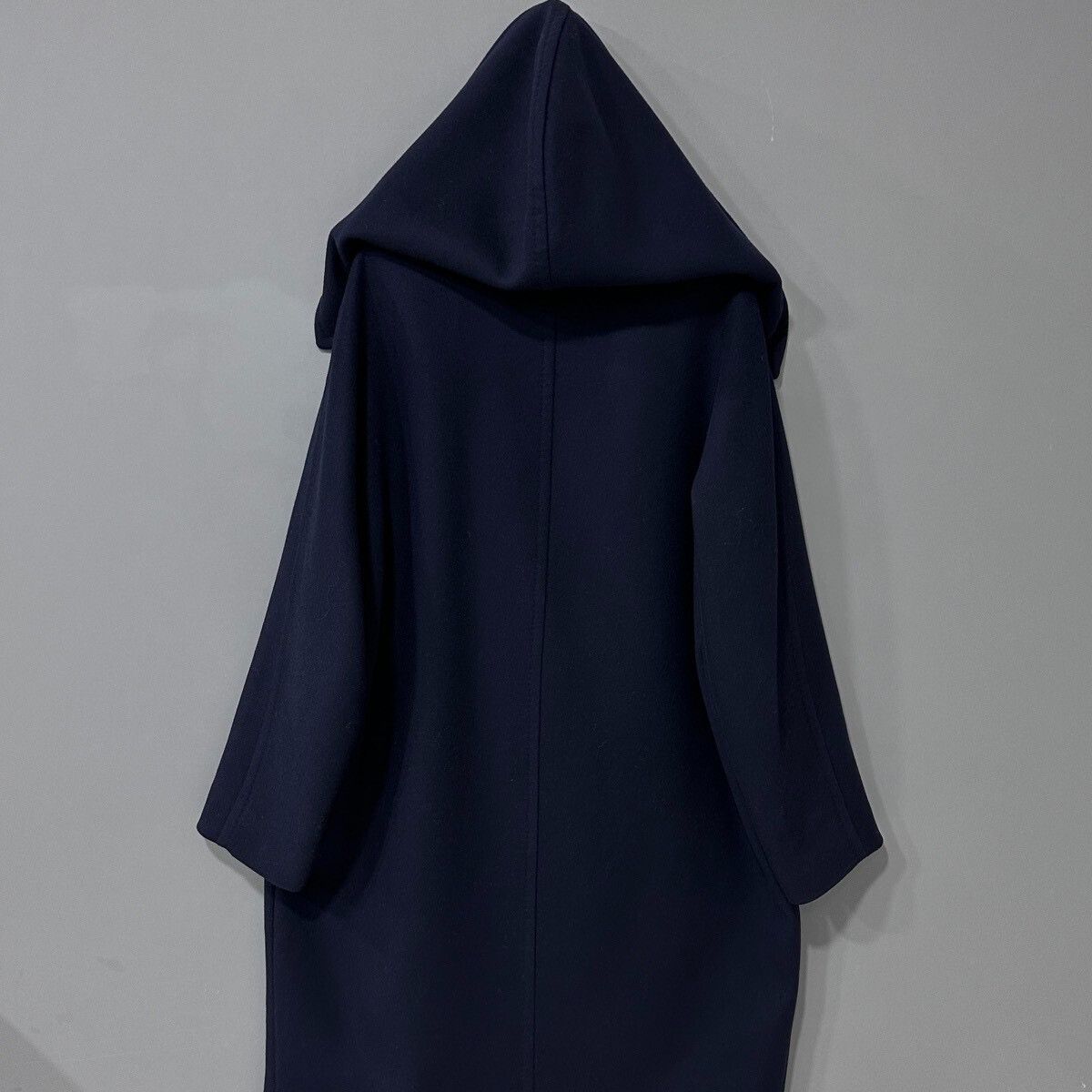 Max Mara MaxMara Navy Hooded Coat Size 38 Size S / US 4 / IT 40 - 5 Thumbnail