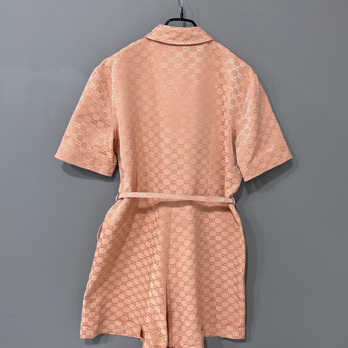 Gucci Gucci Pink GG Monogram Jumpsuit Size 42" / US 20 - 3 Thumbnail