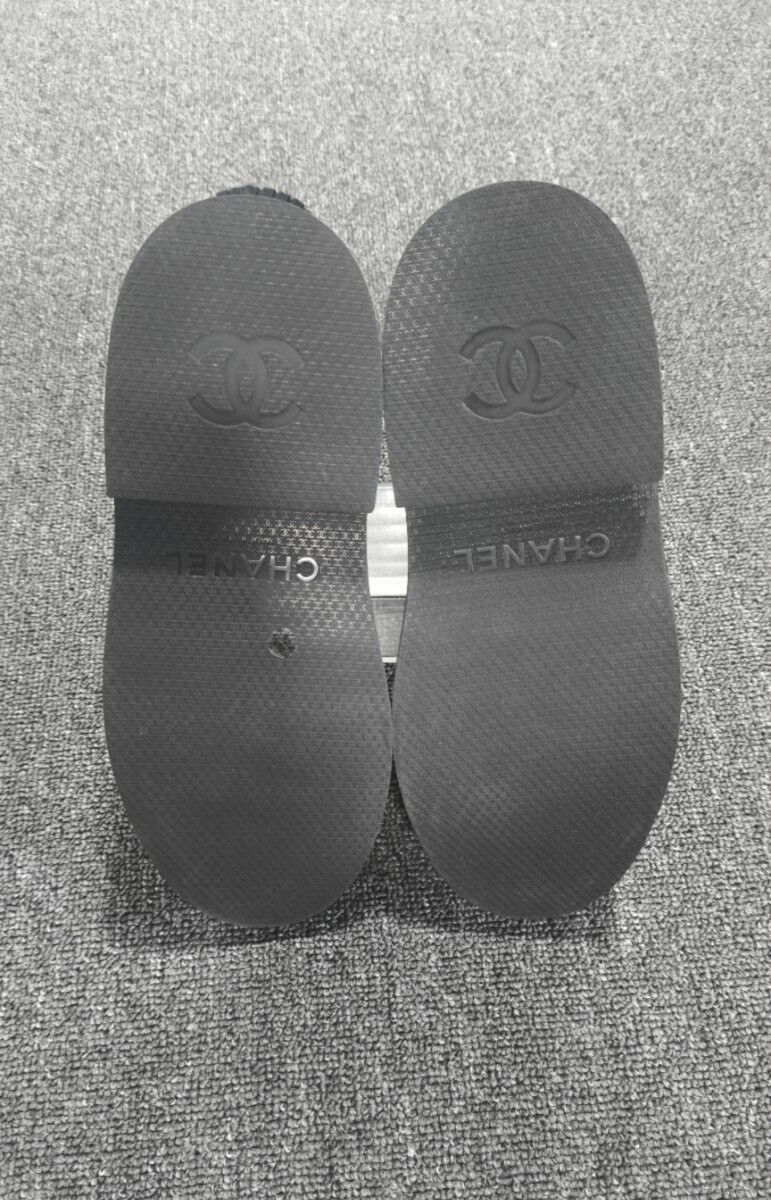 Chanel Chanel Black Leather Sock Boots Size US 6 / IT 36 - 6 Thumbnail