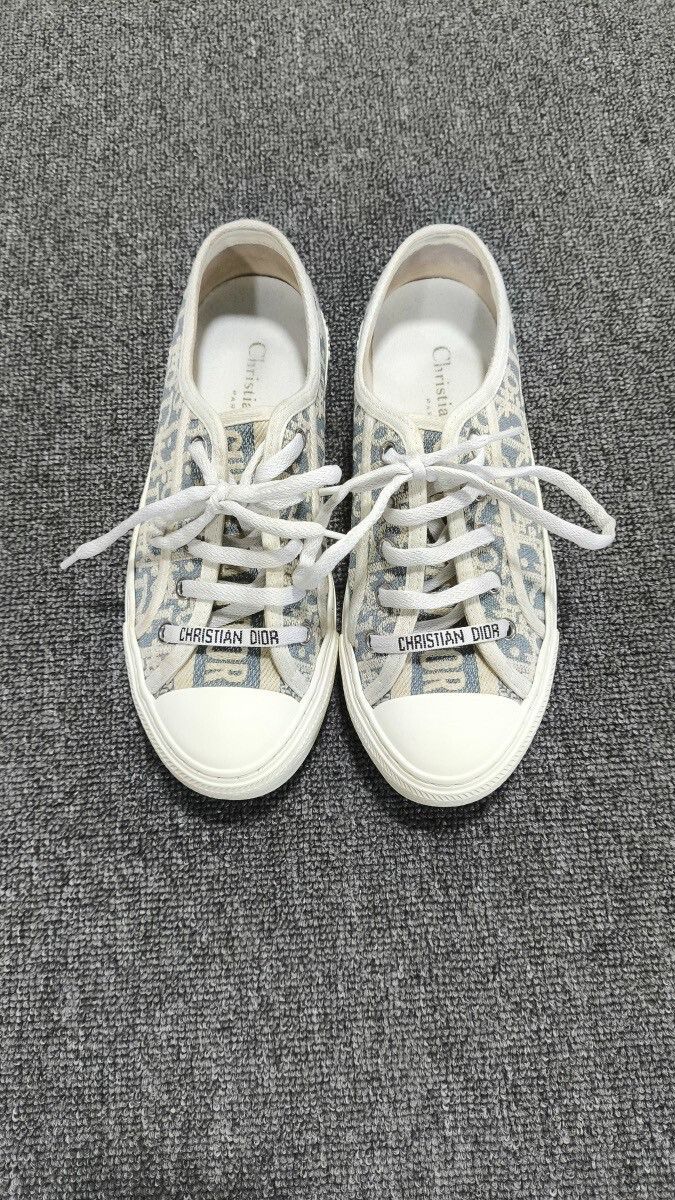 Dior Dior Walk'n'Dior Canvas Shoes Size US 4.5 / IT 34.5 - 4 Thumbnail
