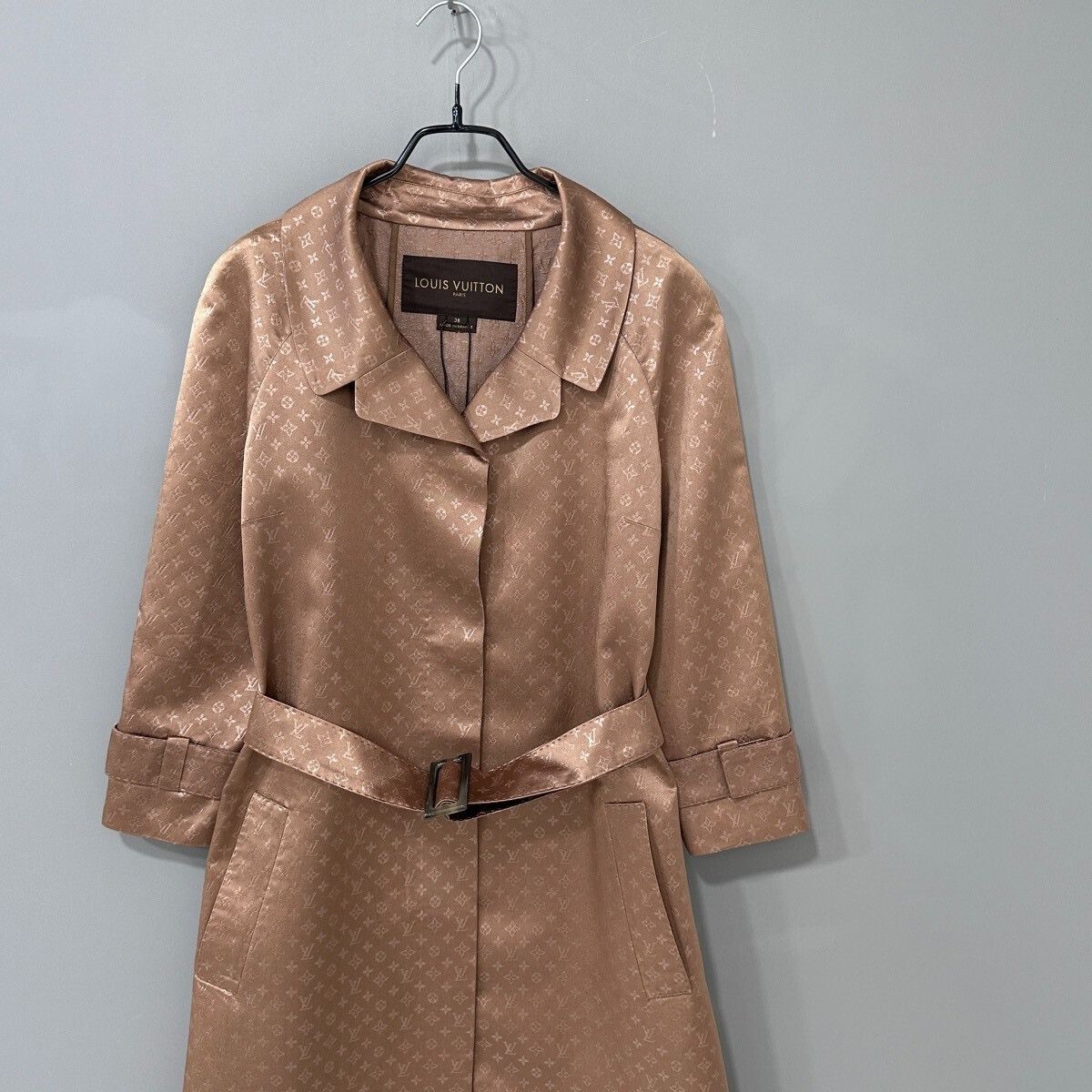 Louis Vuitton Louis Vuitton Classic Monogram Trench Coat Size S / US 4 / IT 40 - 2 Thumbnail
