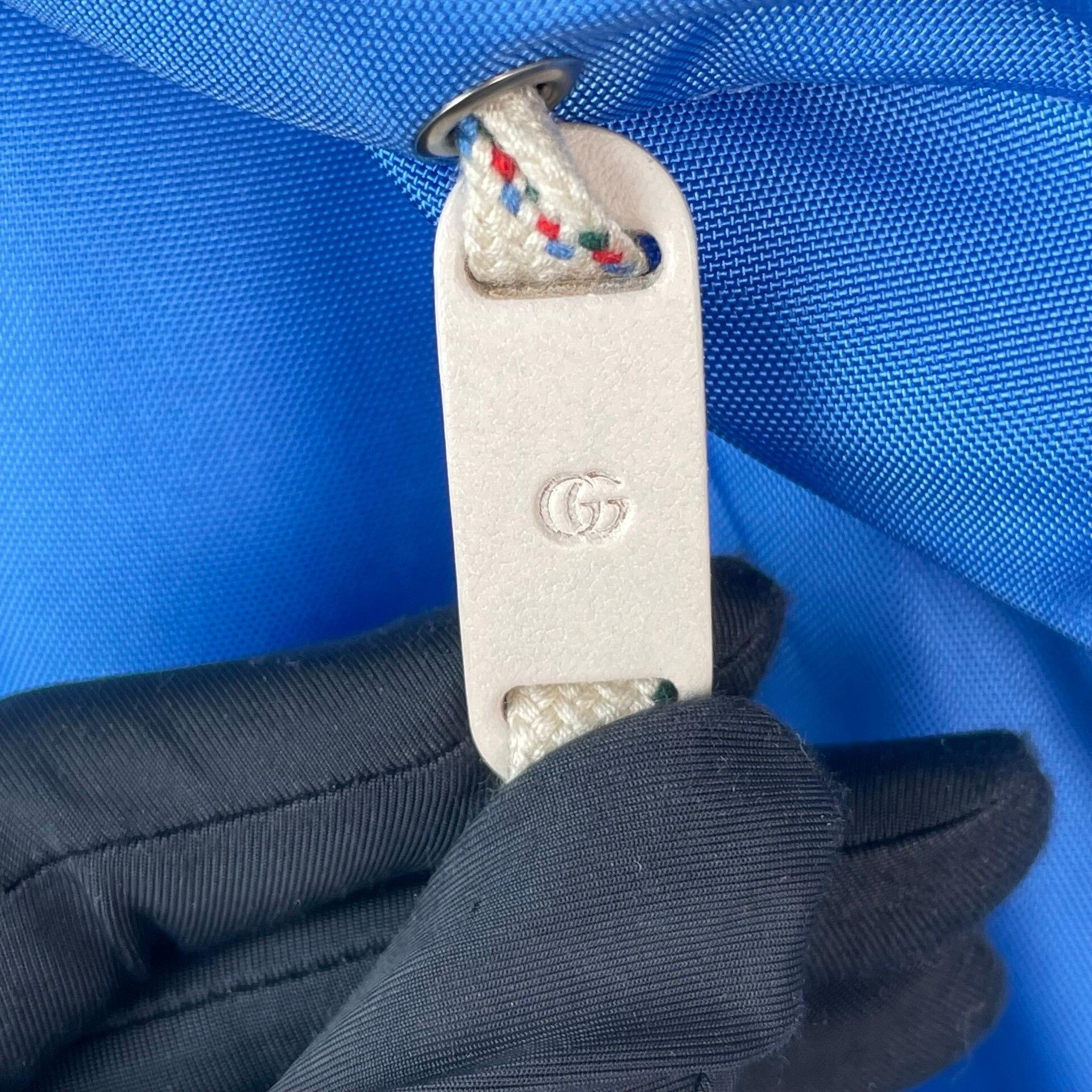 Gucci Gucci Blue Hooded Jacket Size 46 Size US S / EU 44-46 / 1 - 5 Thumbnail