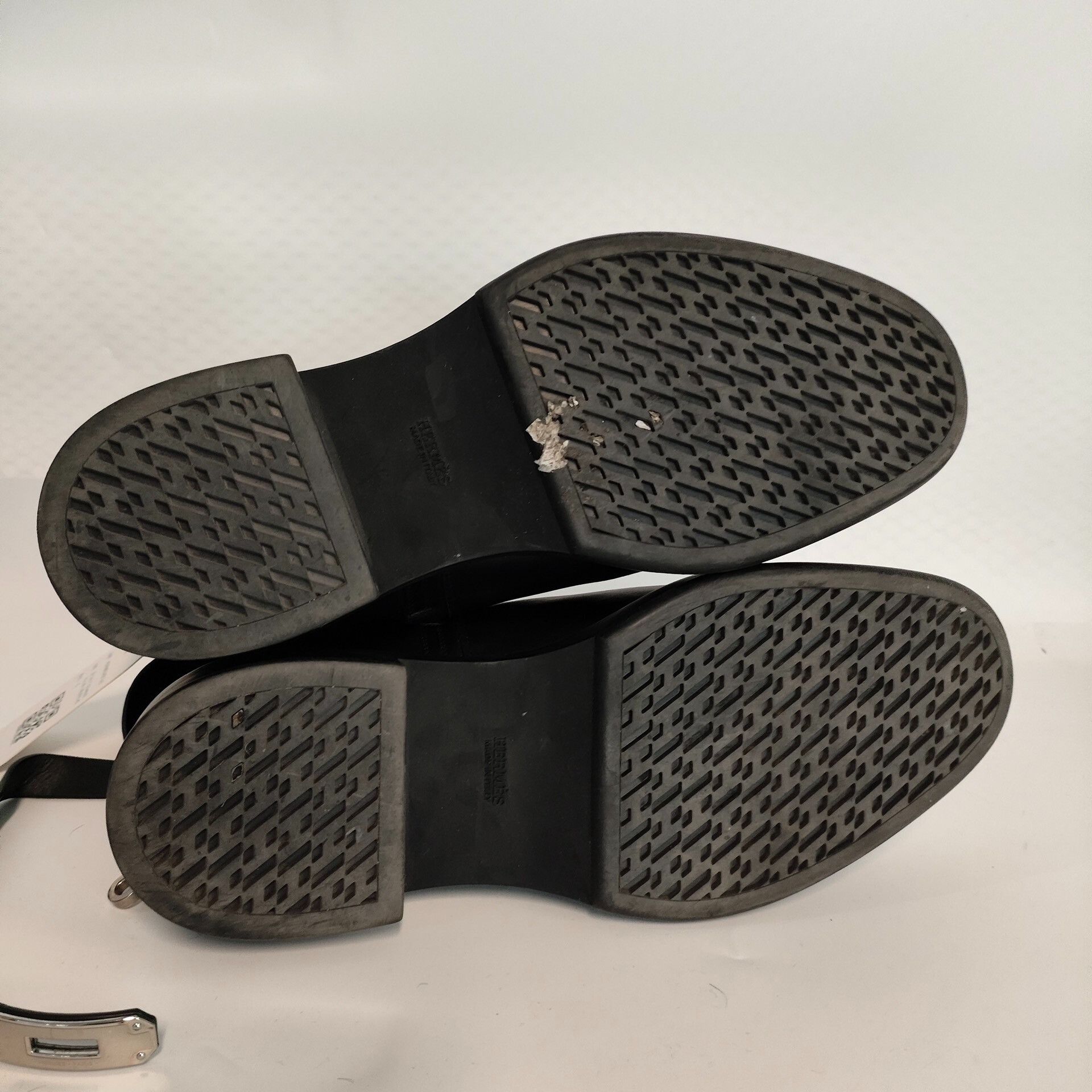 Hermes Hermes Black Kelly Buckle Ankle Boots Size 42 Size US 9 / EU 42 - 5 Thumbnail