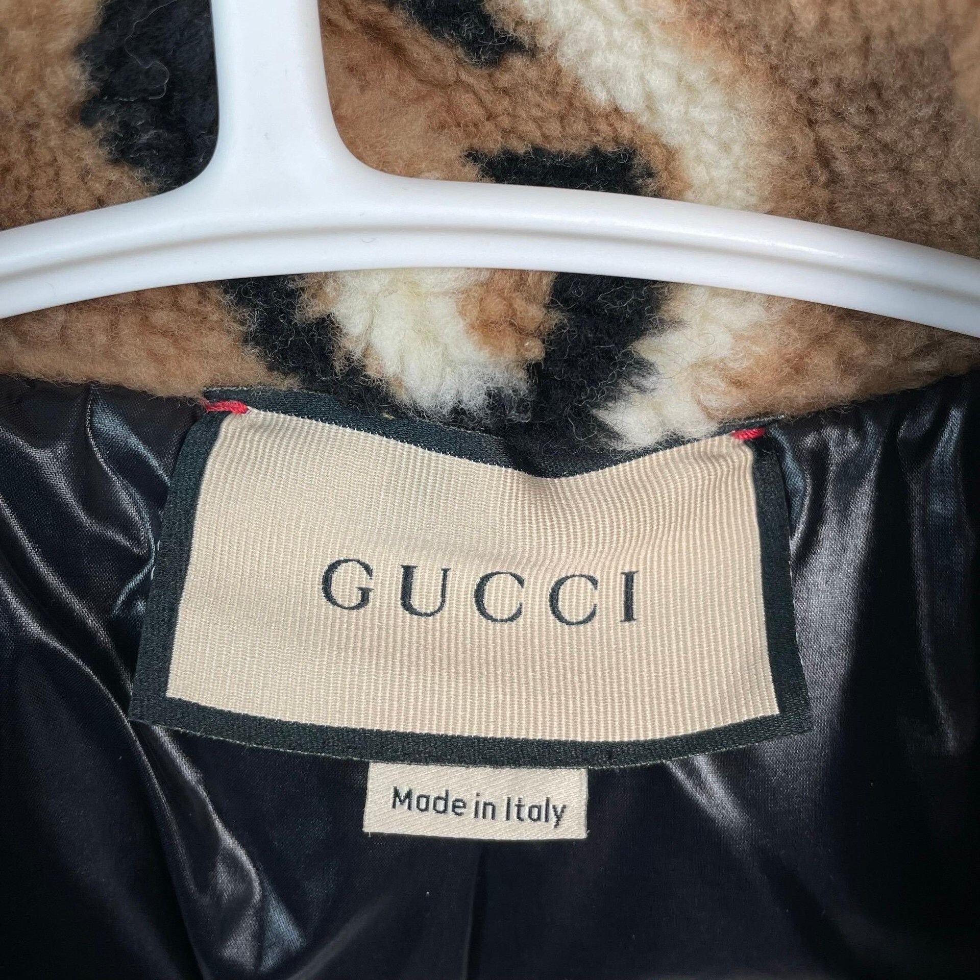 Gucci Gucci Brown Double G Print Teddy Coat Size US M / EU 48-50 / 2 - 5 Thumbnail