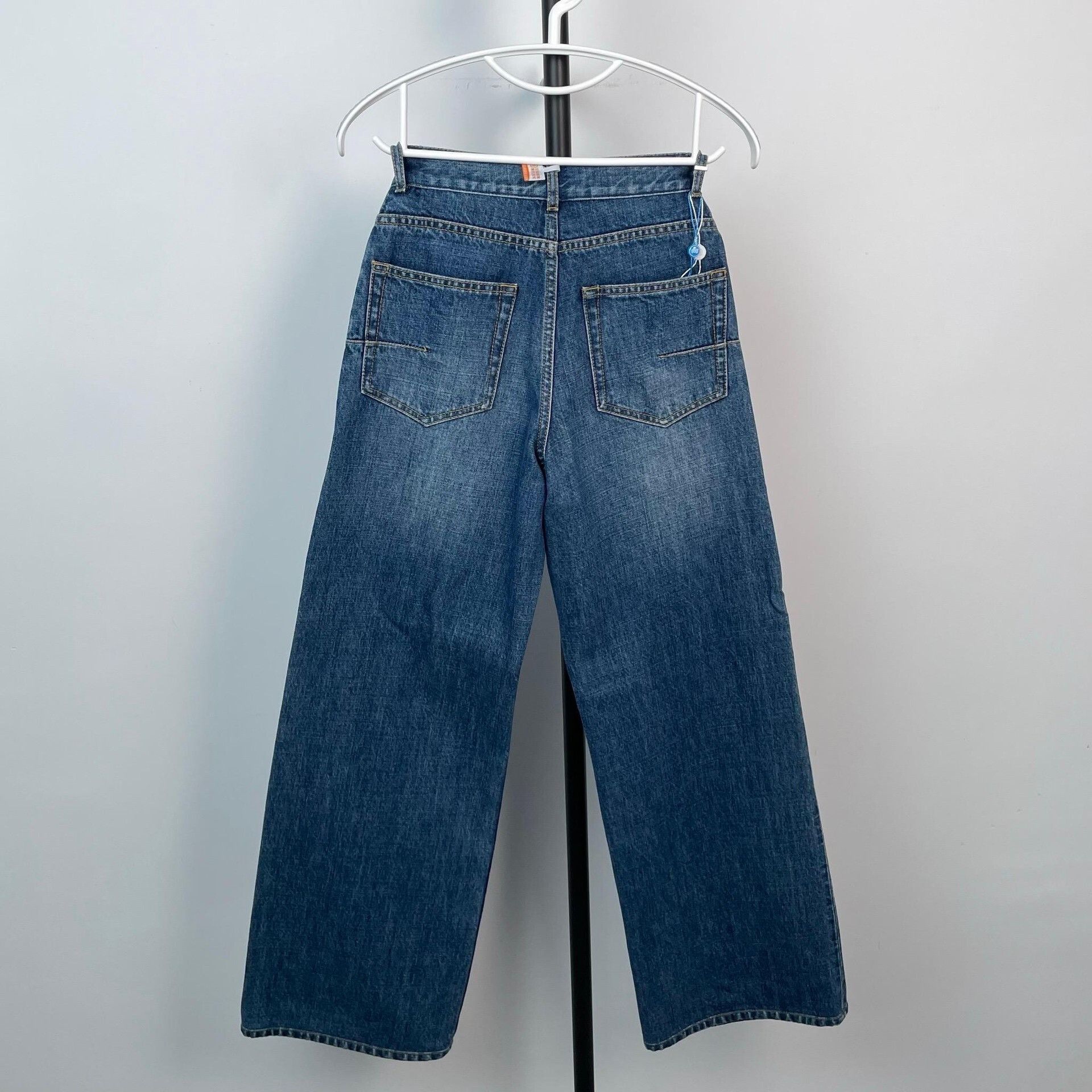 Dior Vintage Washed Blue Straight-Leg Jeans