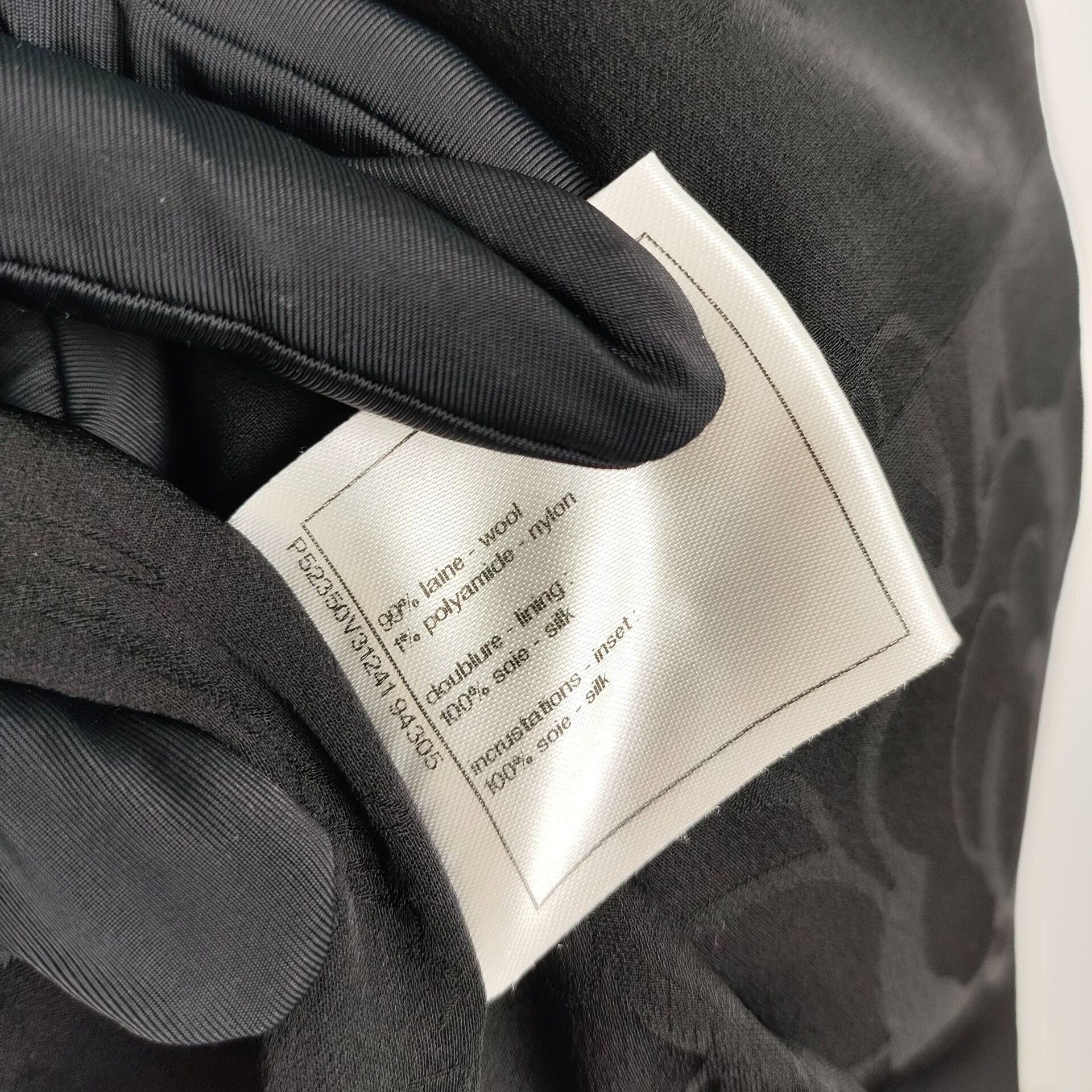 Chanel Chanel 15B Black Silk Lining Jacket Size XXS / US 00 / IT 34 - 6 Thumbnail