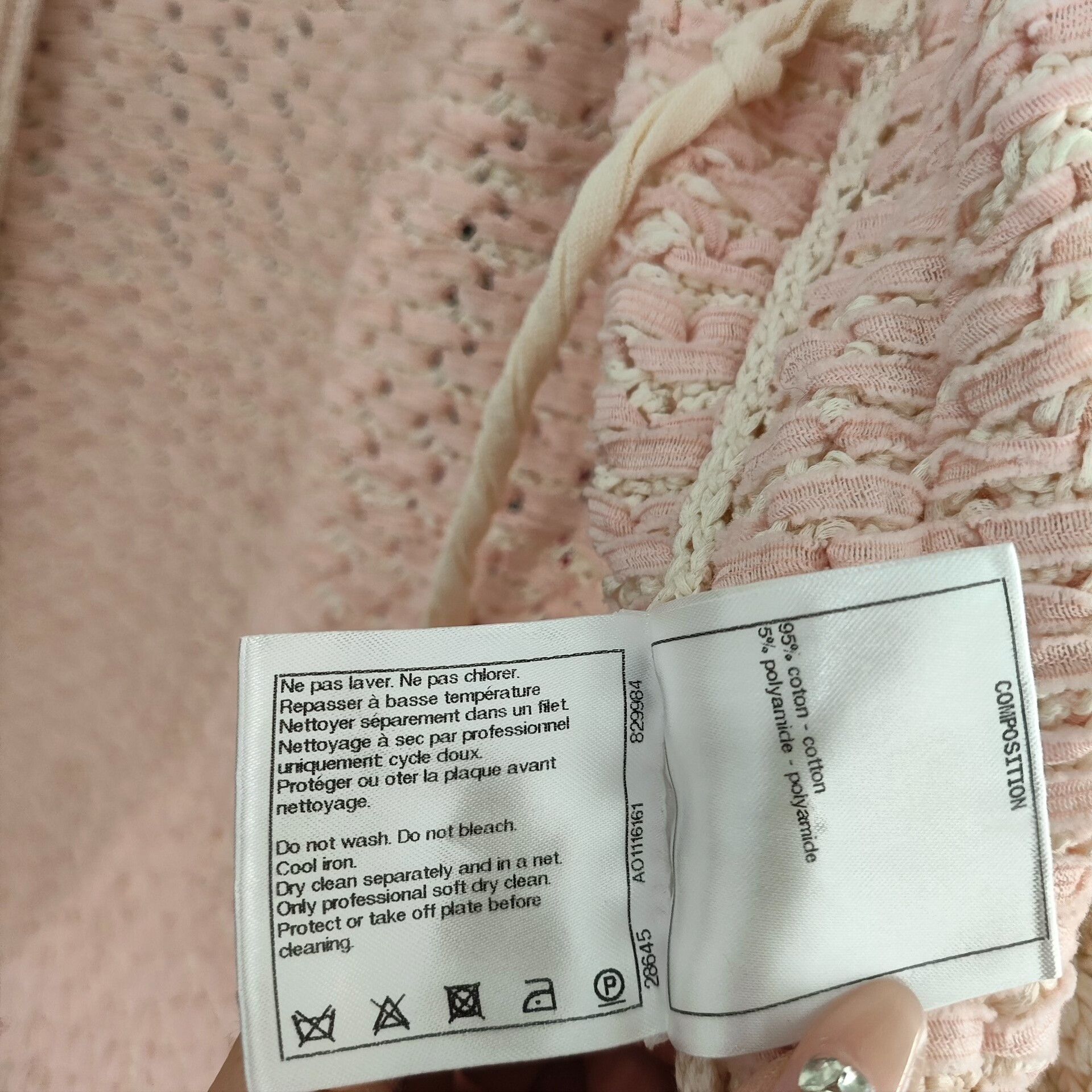 Chanel Chanel 18P Spring Summer Knit Cardigan Size XS / US 0-2 / IT 36-38 - 7 Thumbnail