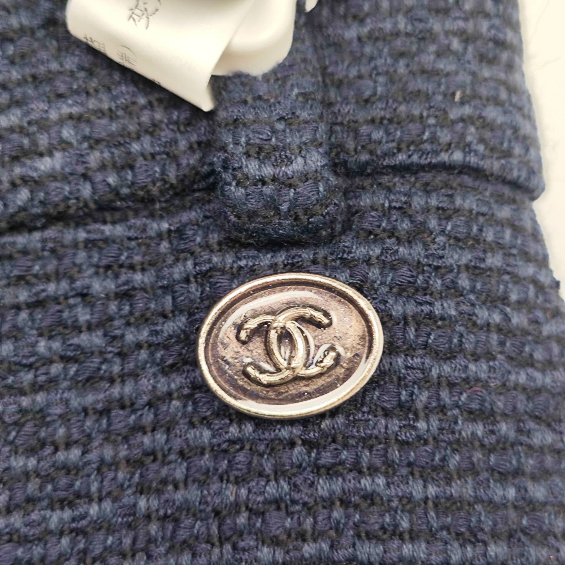 Chanel Chanel Spring Summer 2021 Deep Blue Tweed Pants 34 Size 34" / US 12 / IT 48 - 3 Thumbnail