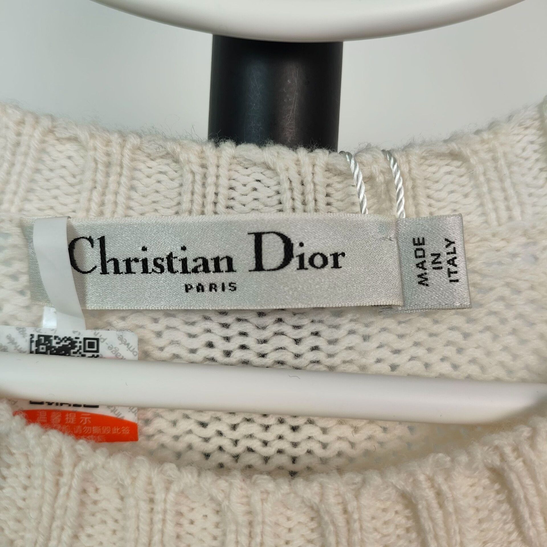 Dior Dior 23SS Star Ruffle White Knit Short Sleeve Size S / US 4 / IT 40 - 3 Thumbnail